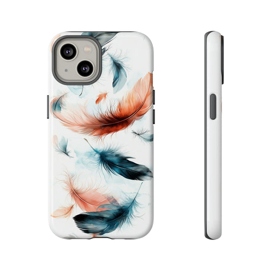 Featherlight Dreams Watercolor Phone Case for iPhone, google Pixel & Samsung