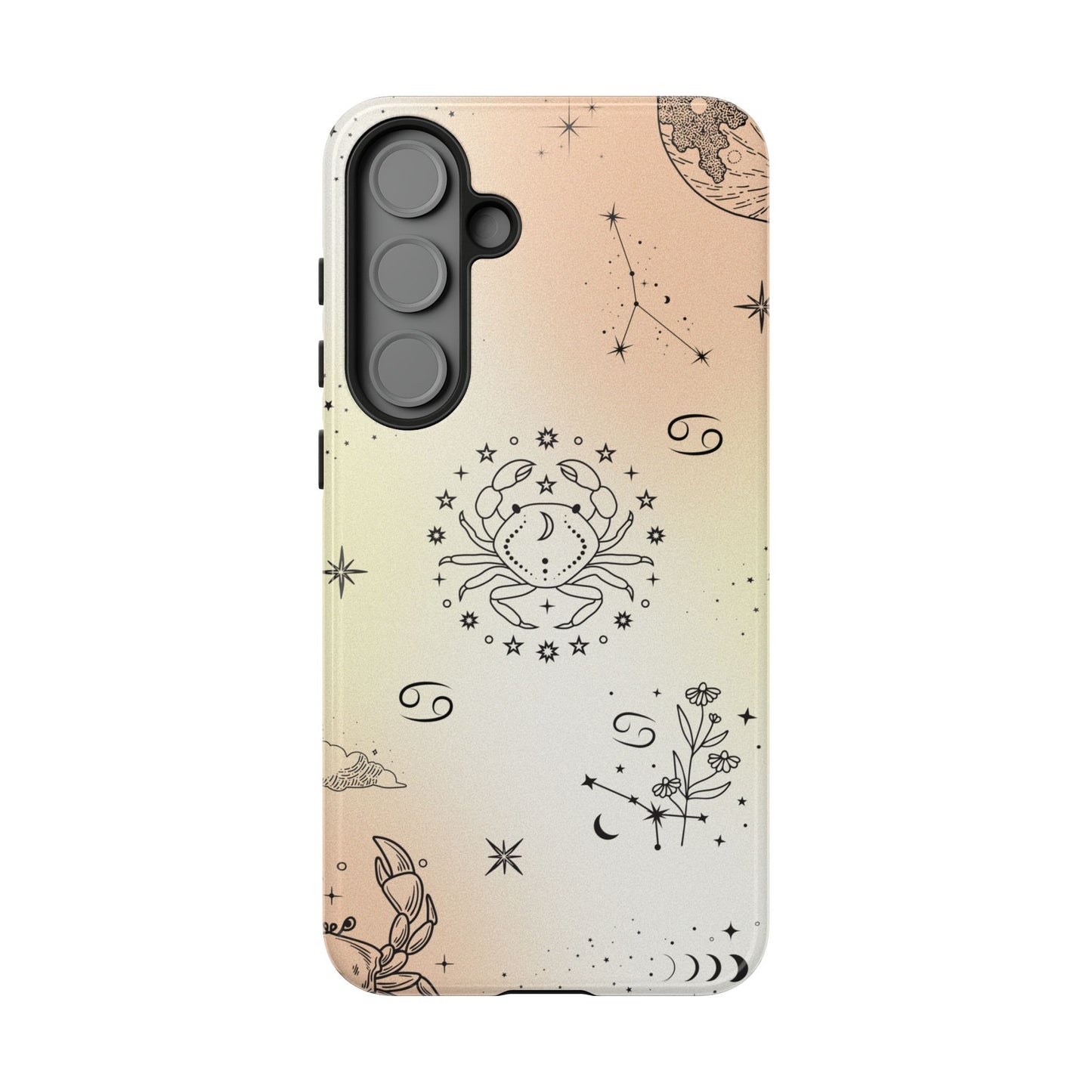 Cancer Zodiac Sign Phone Case β Soft & Protective Shell for iPhone, Samsung & Google Pixel