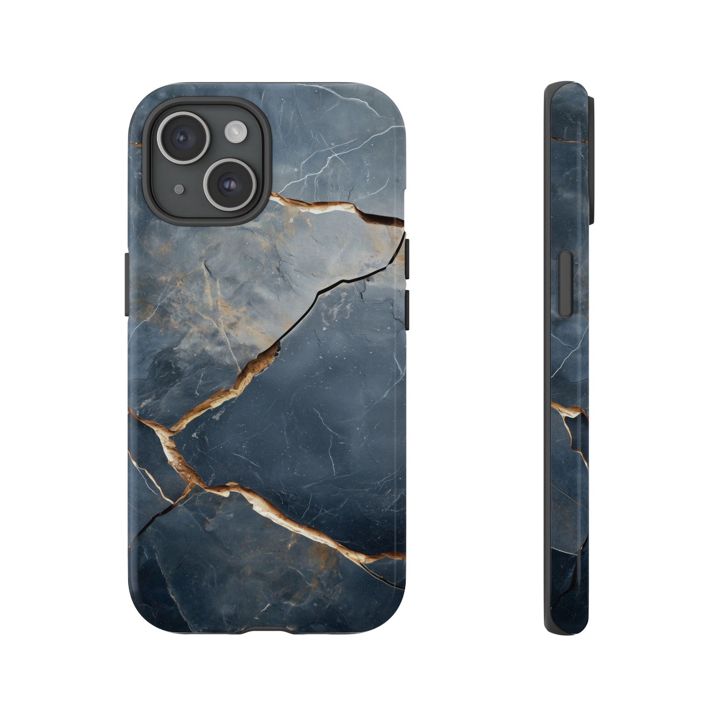 Cracked Marble Stone Phone Case for iPhone, Samsung & Google Pixel