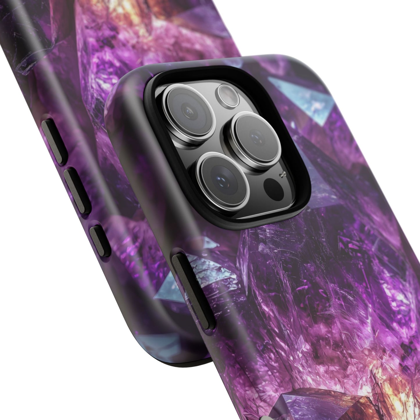 Royal Amethyst Stones Phone Case for iPhone, Samsung & Google Pixel