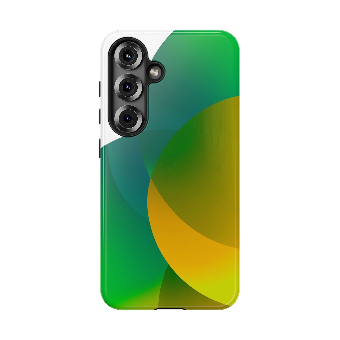Verdant Bloom – Abstract Gradient Phone Case for iPhone, Samsung & Pixel