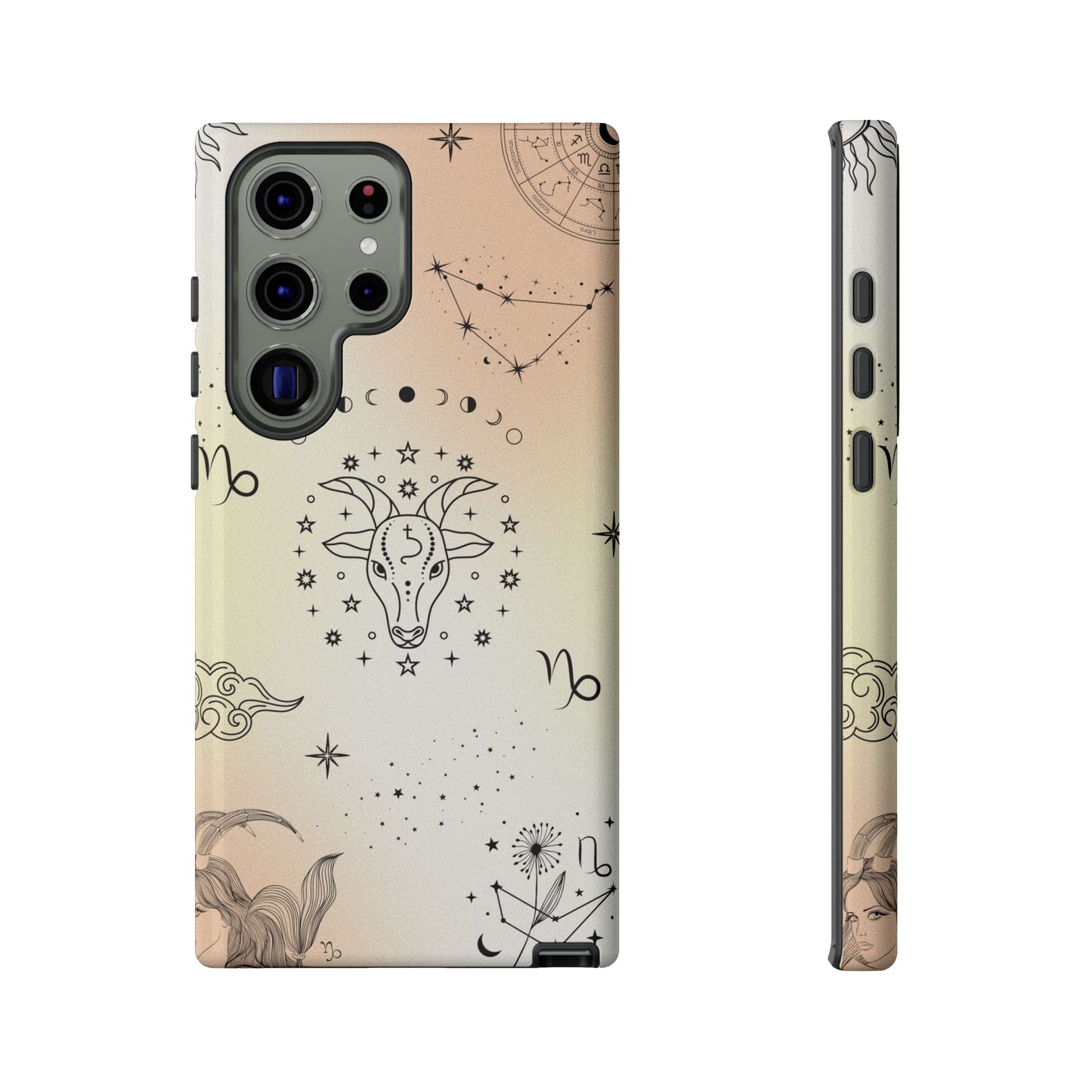 Capricorn Zodiac Sign Phone Case β Sleek & Ambitious Style for iPhone, Samsung & Google Pixel