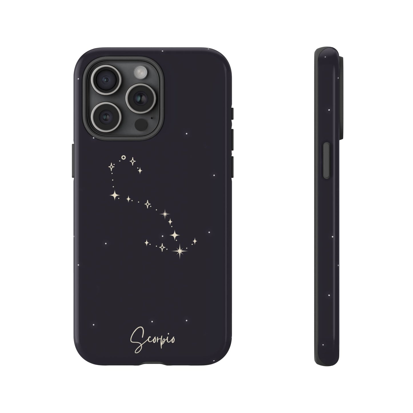 Scorpio Zodiac Night Sky Case – Mysterious Star Pattern – Cosmic Style for iPhone, Samsung & Google Pixel