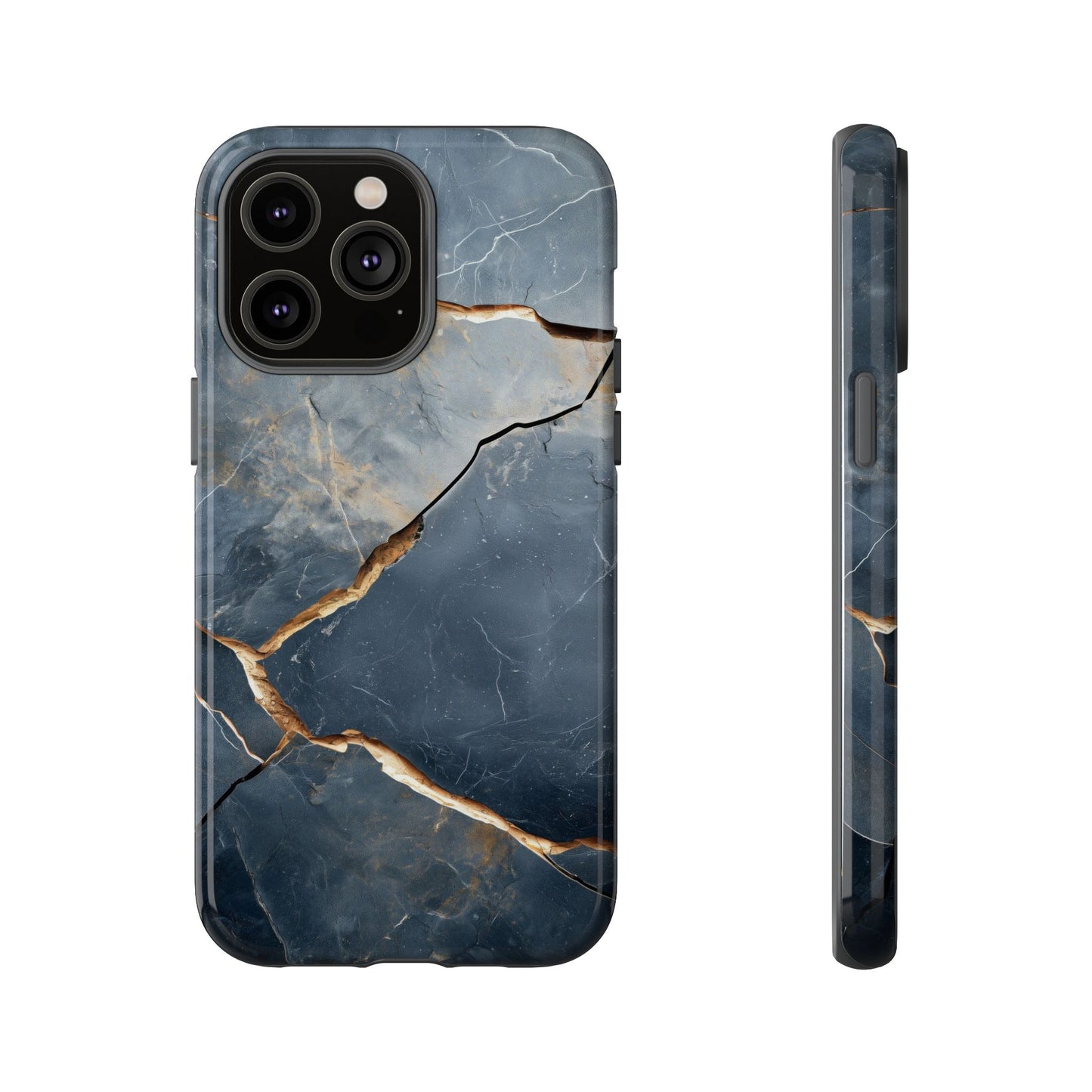 Cracked Marble Stone Phone Case for iPhone, Samsung & Google Pixel