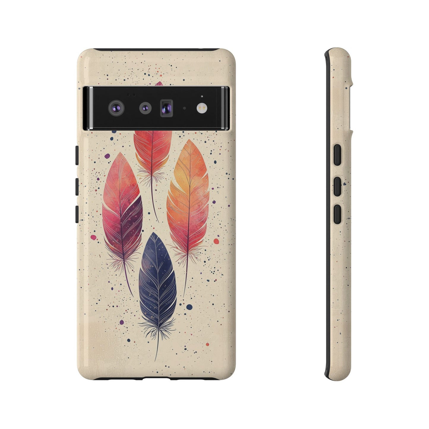 Boho Feather Dance Phone Case for iPhone, Pixel & Samsung