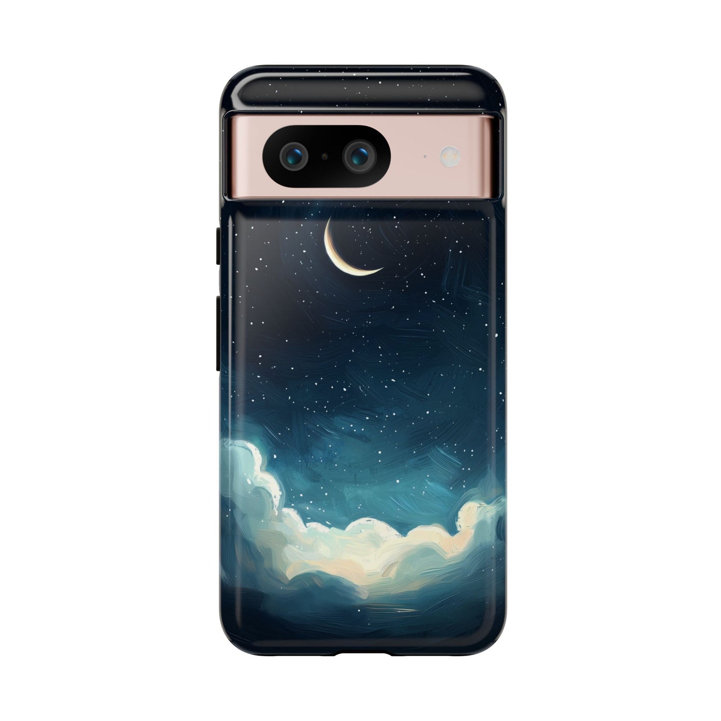 Midnight Aurora Watercolor Phone Case for iPhone, google Pixel & Samsung