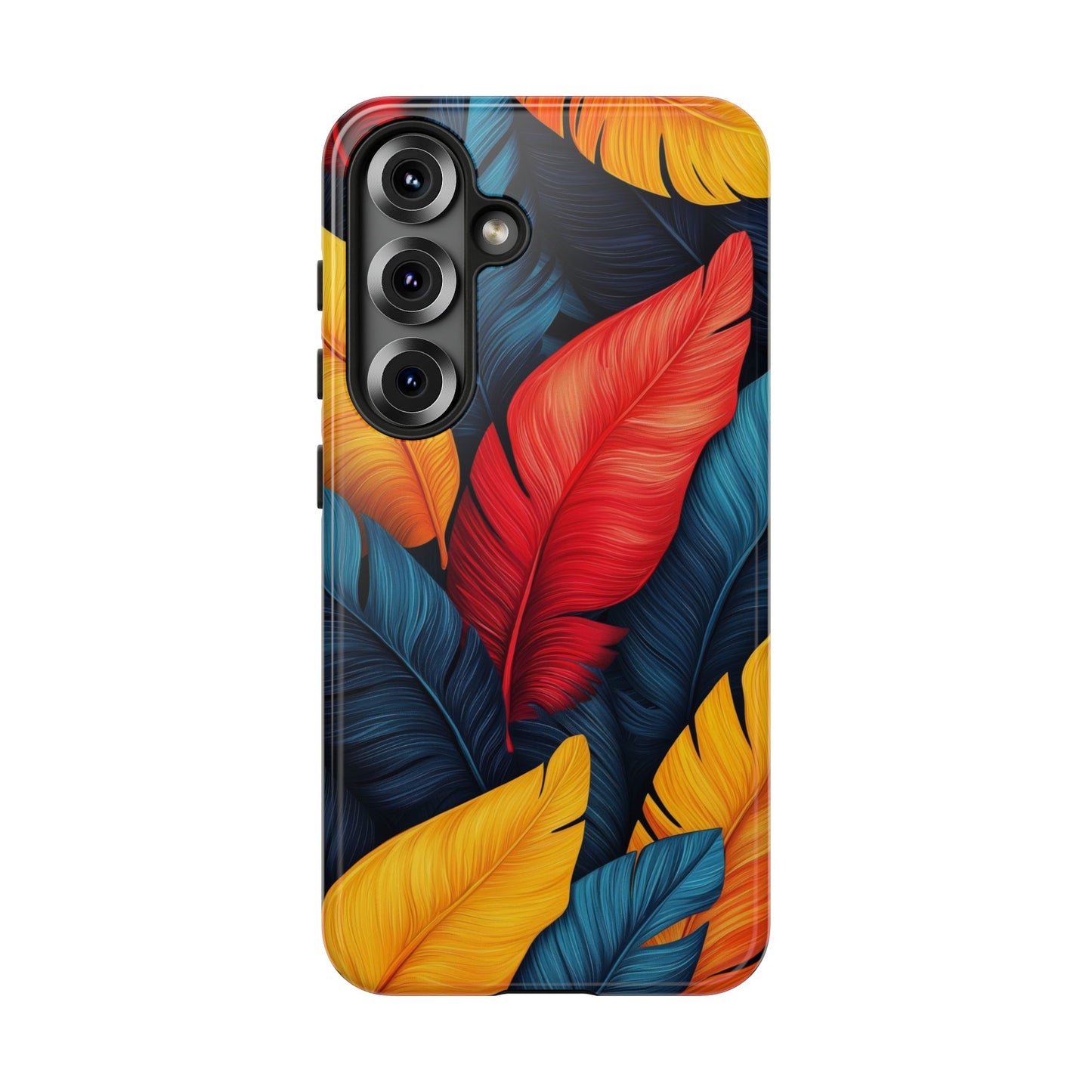 Jungle Toucan Feathers Phone Case β Vibrant & Unique for iPhone, Pixel & Samsung