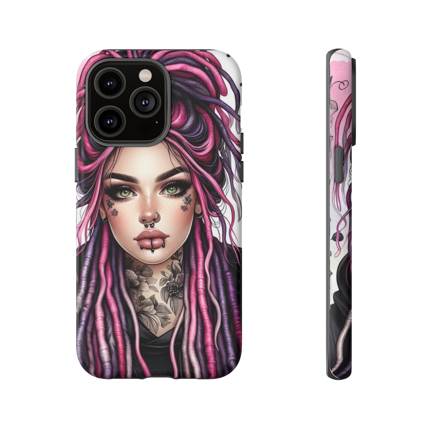 Neon Gothic Beauty Mobile Case