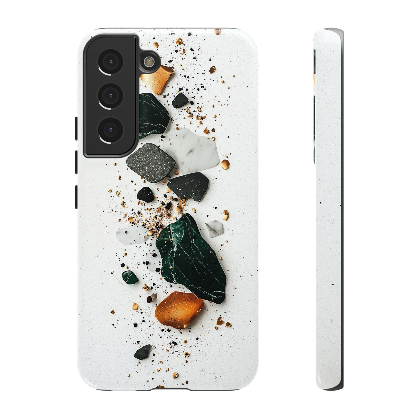Modern Terrazzo Luxe – Fragment Art Phone Case for iPhone, google Pixel & Samsung