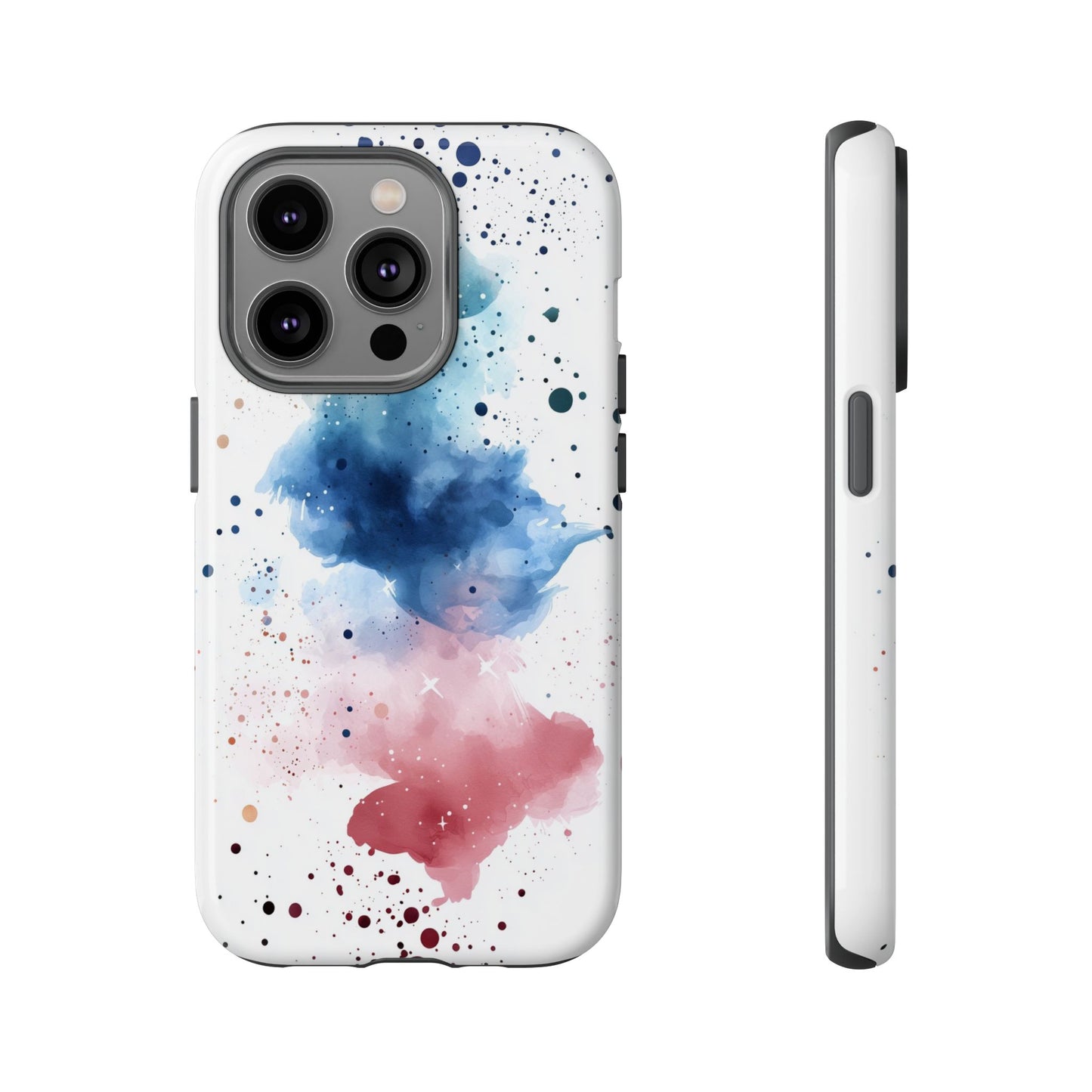 Cosmic Bloom Watercolor Phone Case for iPhone, google Pixel & Samsung