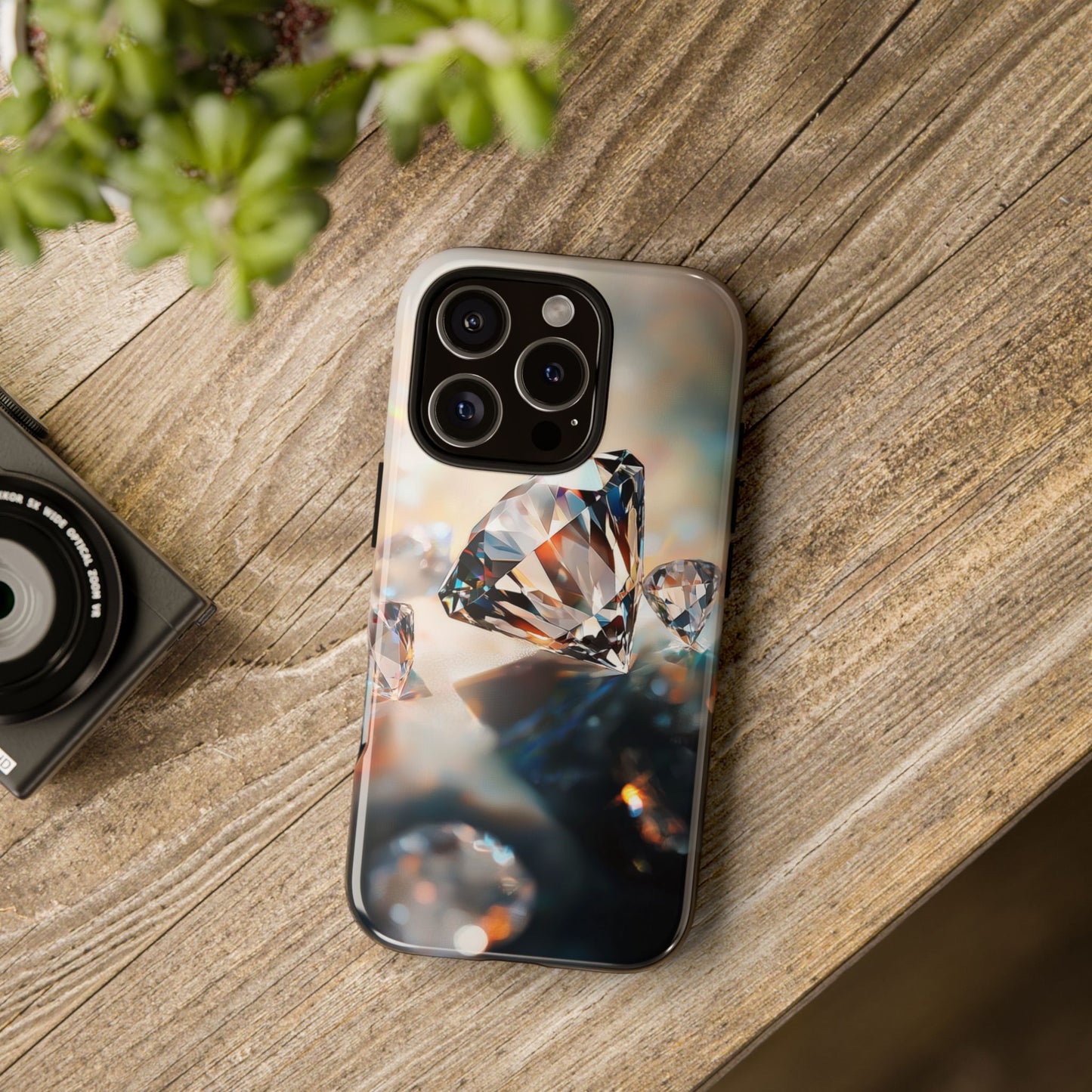 Luxury Diamond Stones Phone Case for iPhone, Samsung & Google Pixel