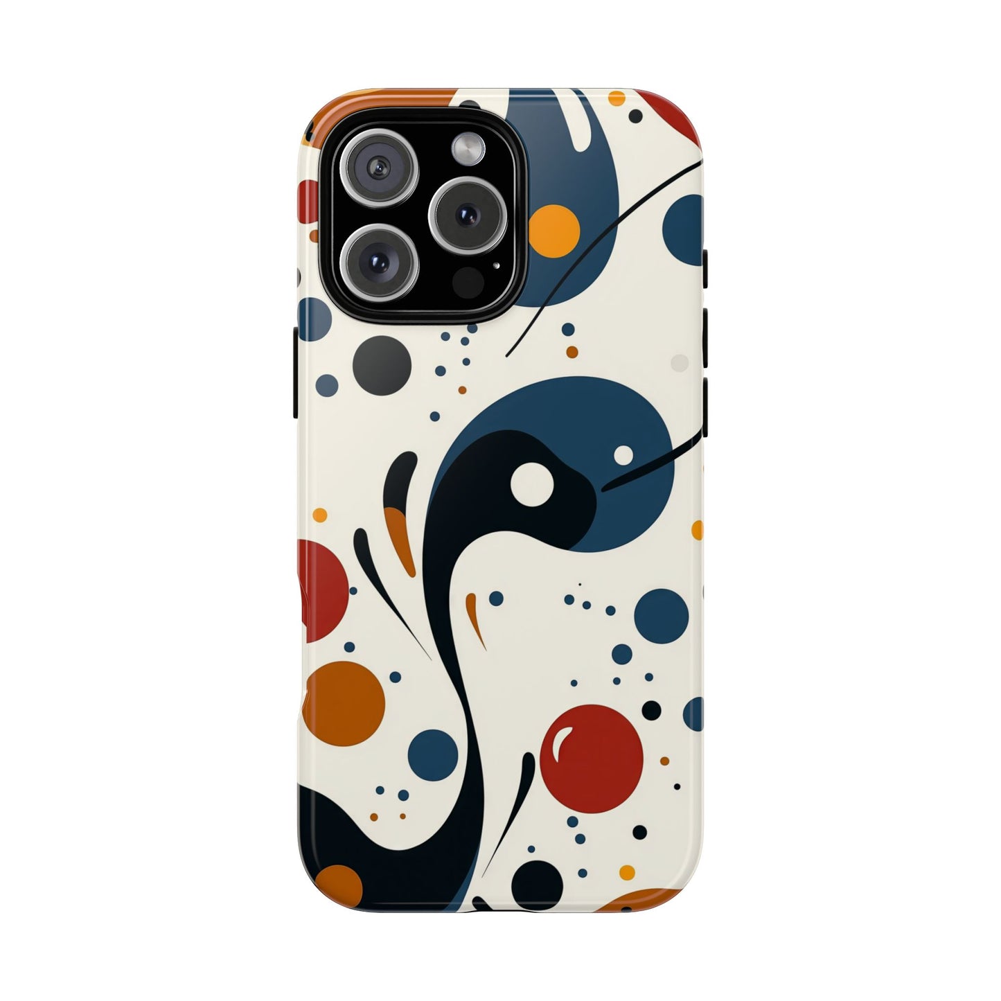 Retro Pop Dots Case – Abstract Minimal Vibes for iPhone, Google Pixel & Samsung