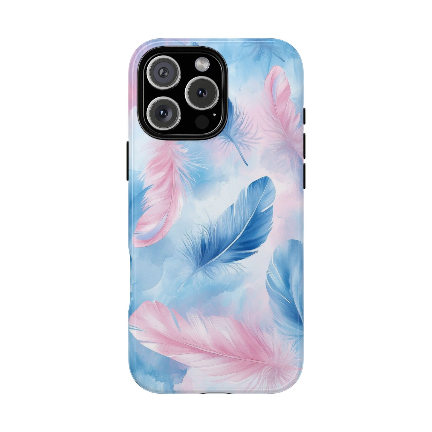 Whispering Feathers Watercolor Phone Case for iPhone, google Pixel & Samsung