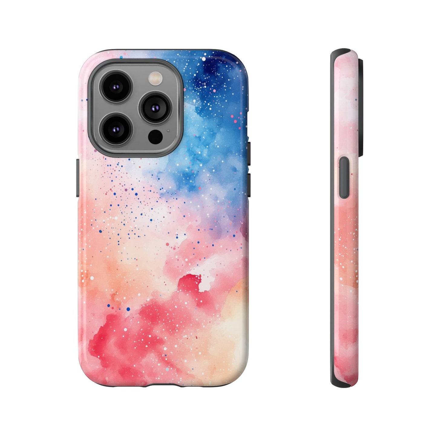 Celestial Haze – Vibrant Watercolor Phone Case for iPhone, google Pixel & Samsung
