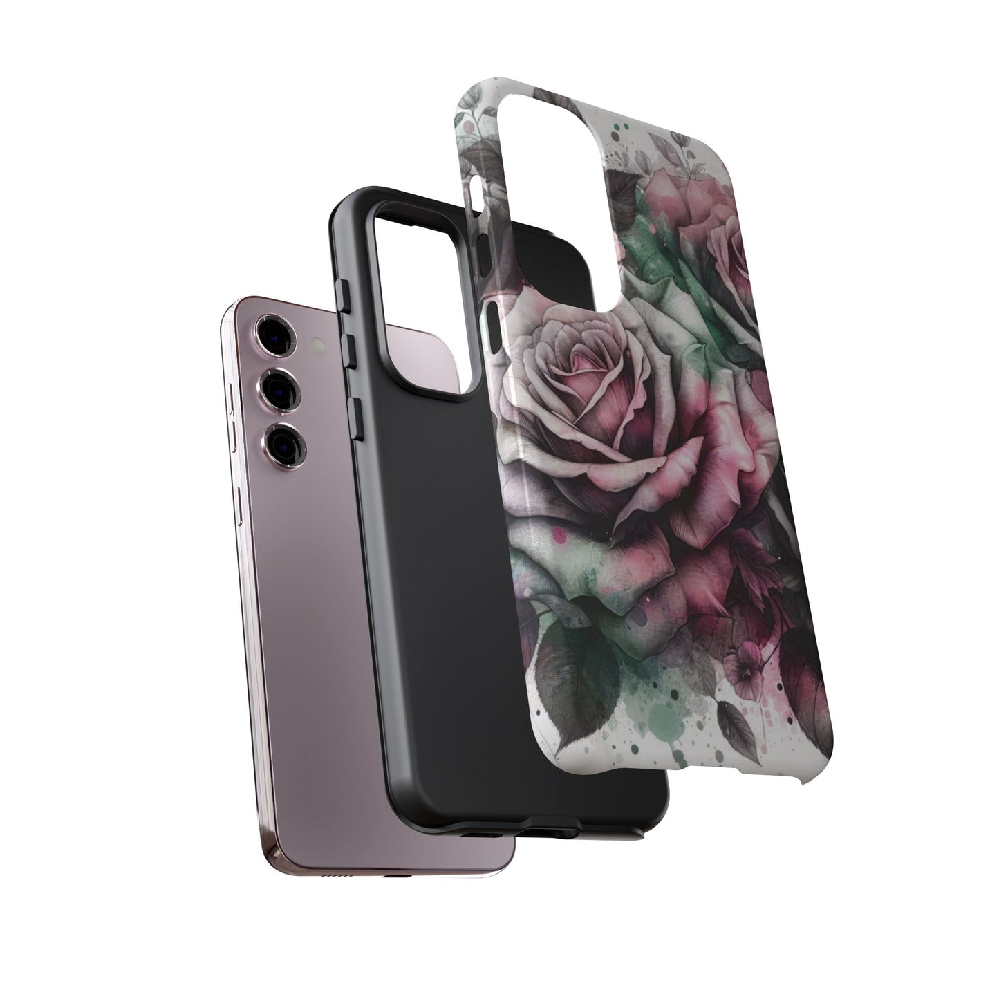 Rosy Romance Art Mobile Case