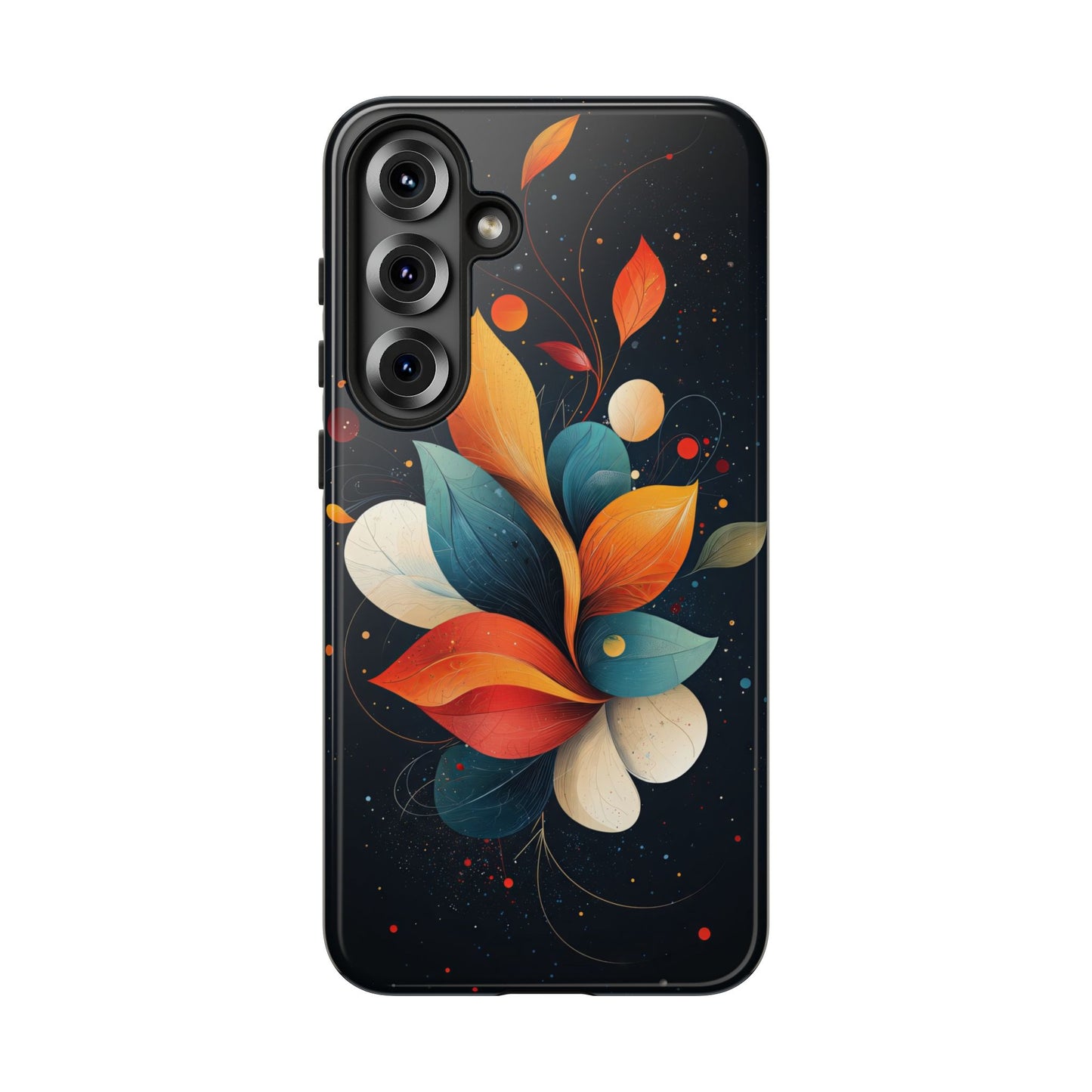 Midnight Bloom – Cosmic Floral Phone Case for iPhone, Pixel & Samsung