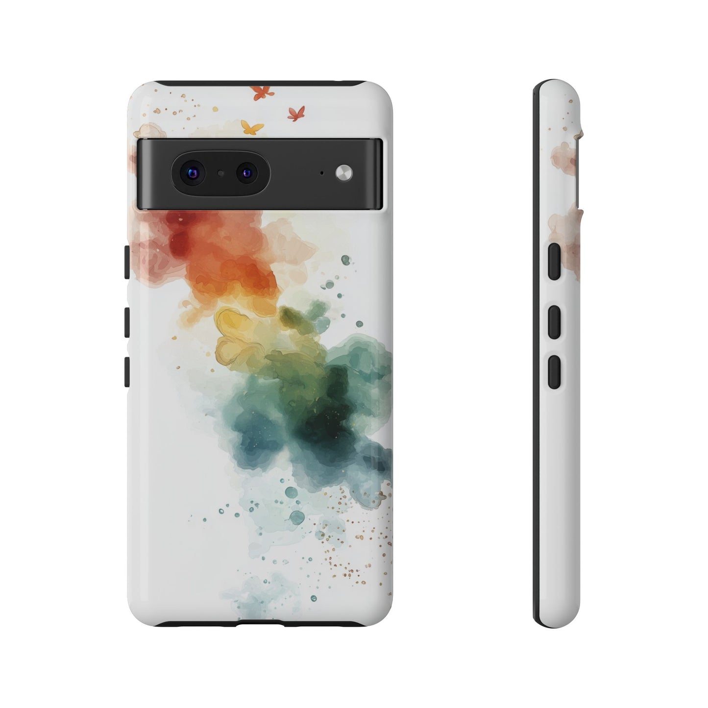 Whirlwind Rainbow Watercolor Phone Case for iPhone, google Pixel & Samsung