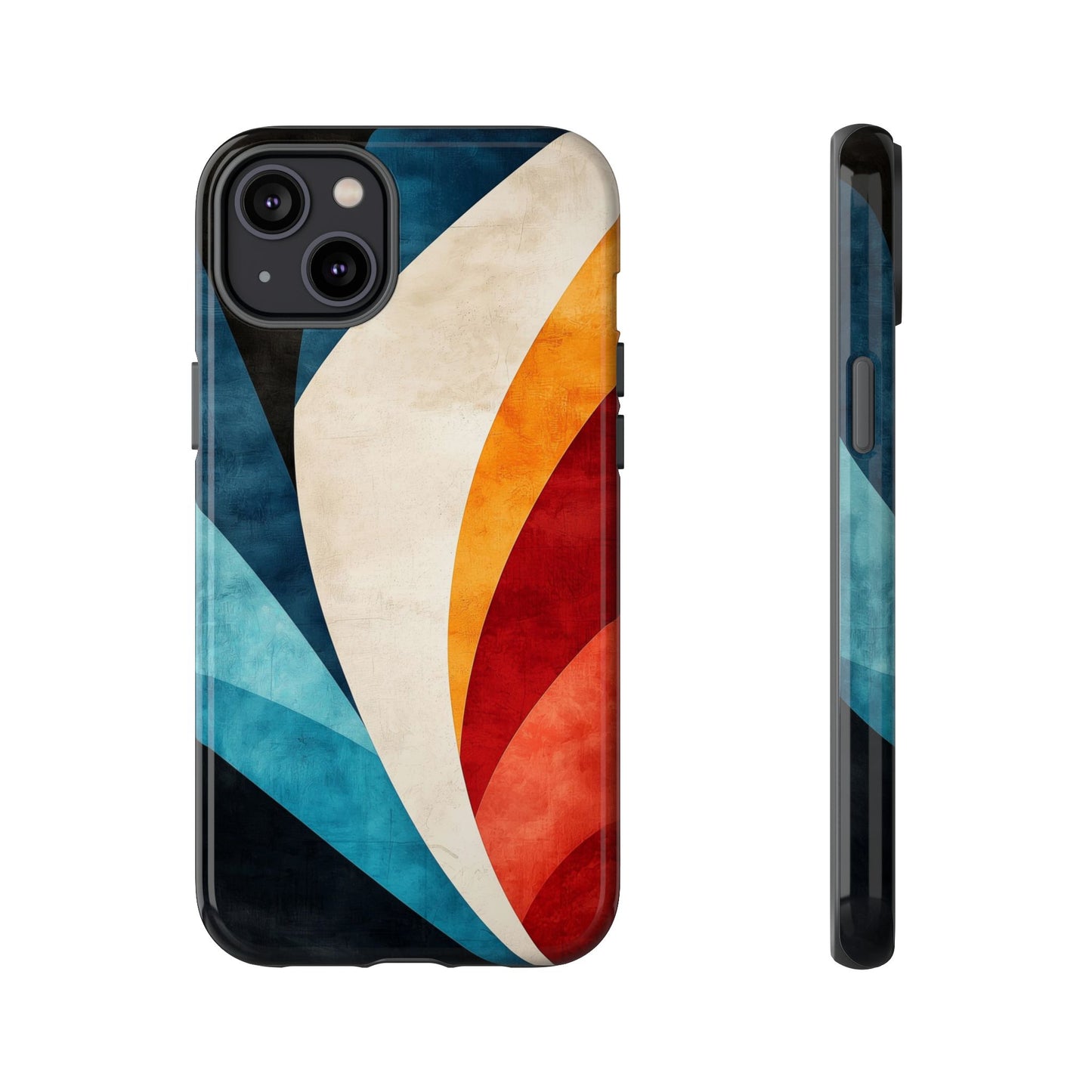 Retro Surge – Vintage Vibes Abstract Phone Case for iPhone, Samsung & Pixel