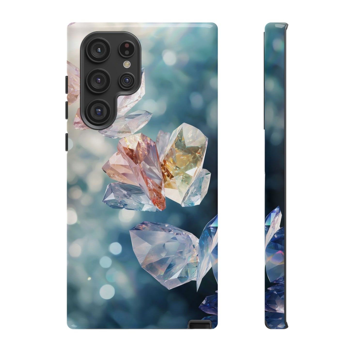 Crystal Butterfly Stones Phone Case for iPhone, Samsung & Google Pixel