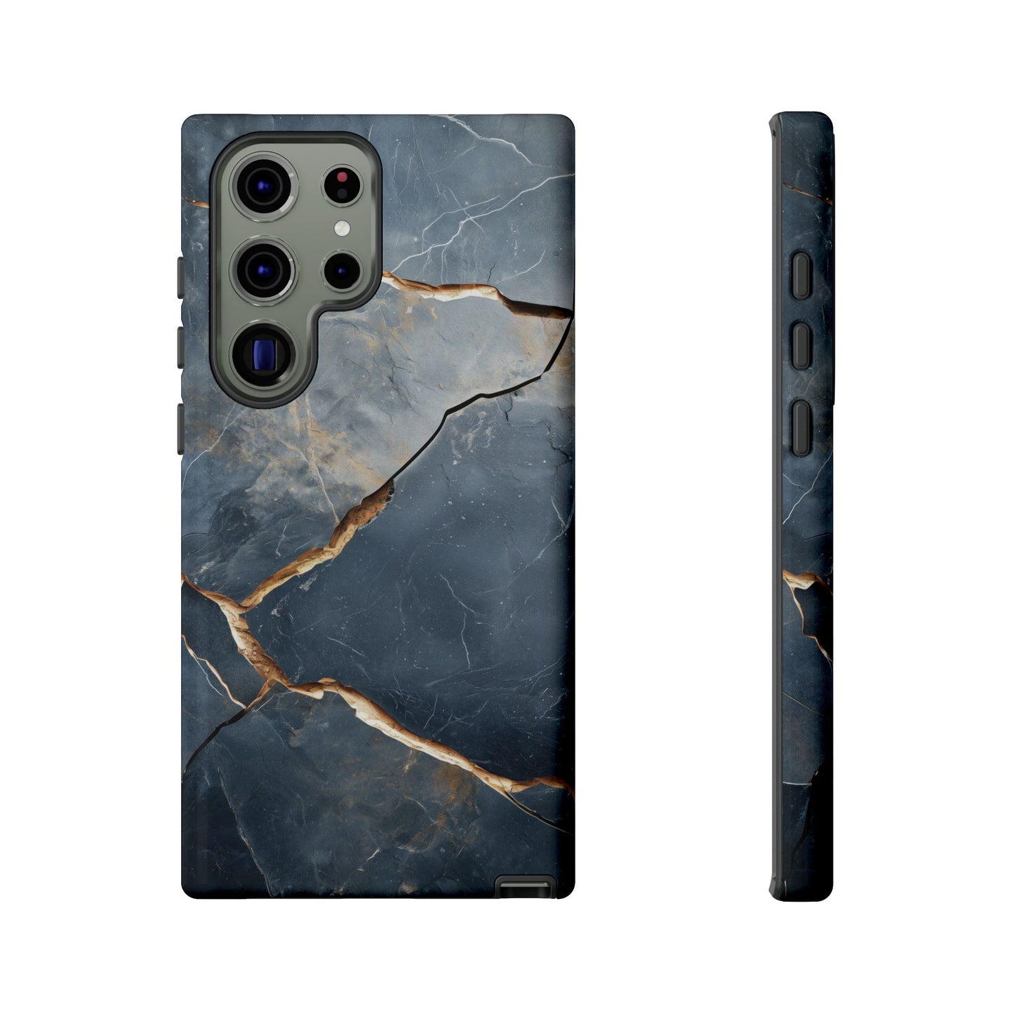 Cracked Marble Stone Phone Case for iPhone, Samsung & Google Pixel