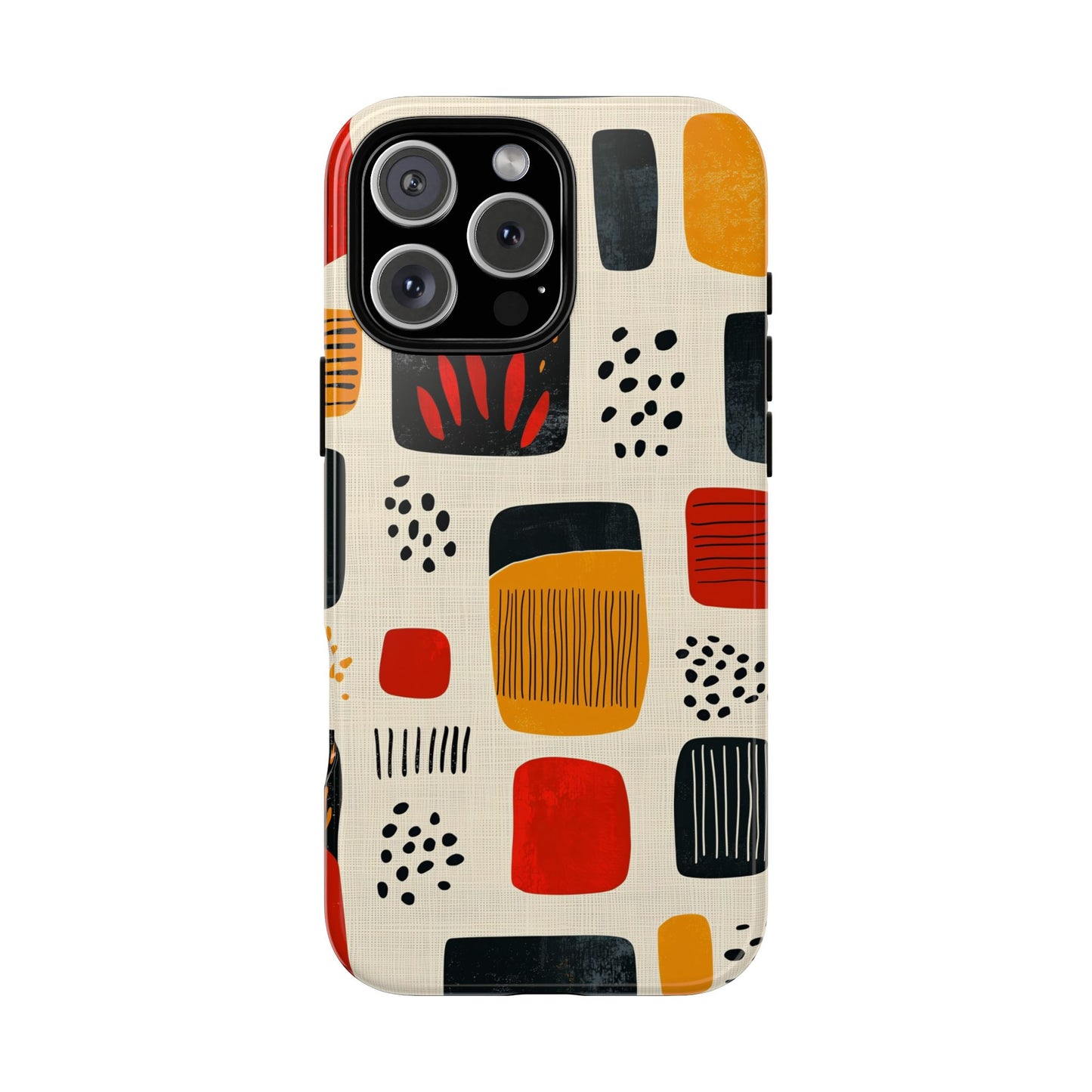 Boho Vibes – Abstract Tribal Pattern Phone Case for iPhone, Pixel & Samsung