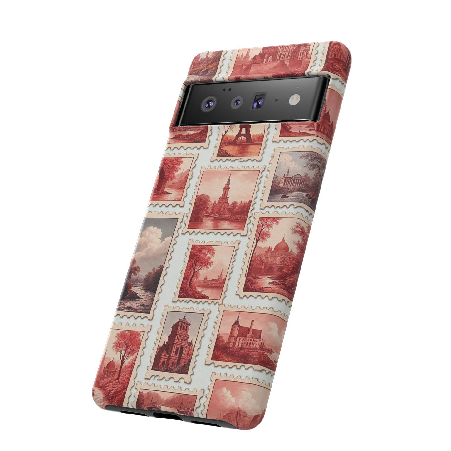 Vintage Postcard Stamps Phone Case