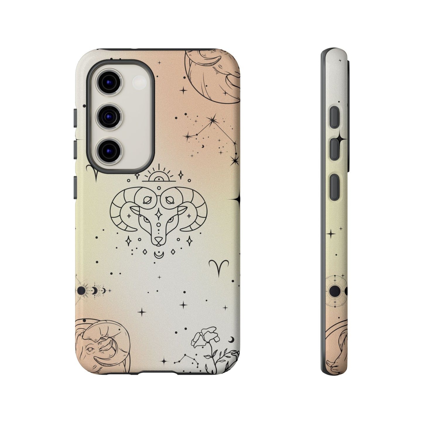 Aries Zodiac Sign Phone Case β Bold & Fiery Design for iPhone, Samsung & Google Pixel