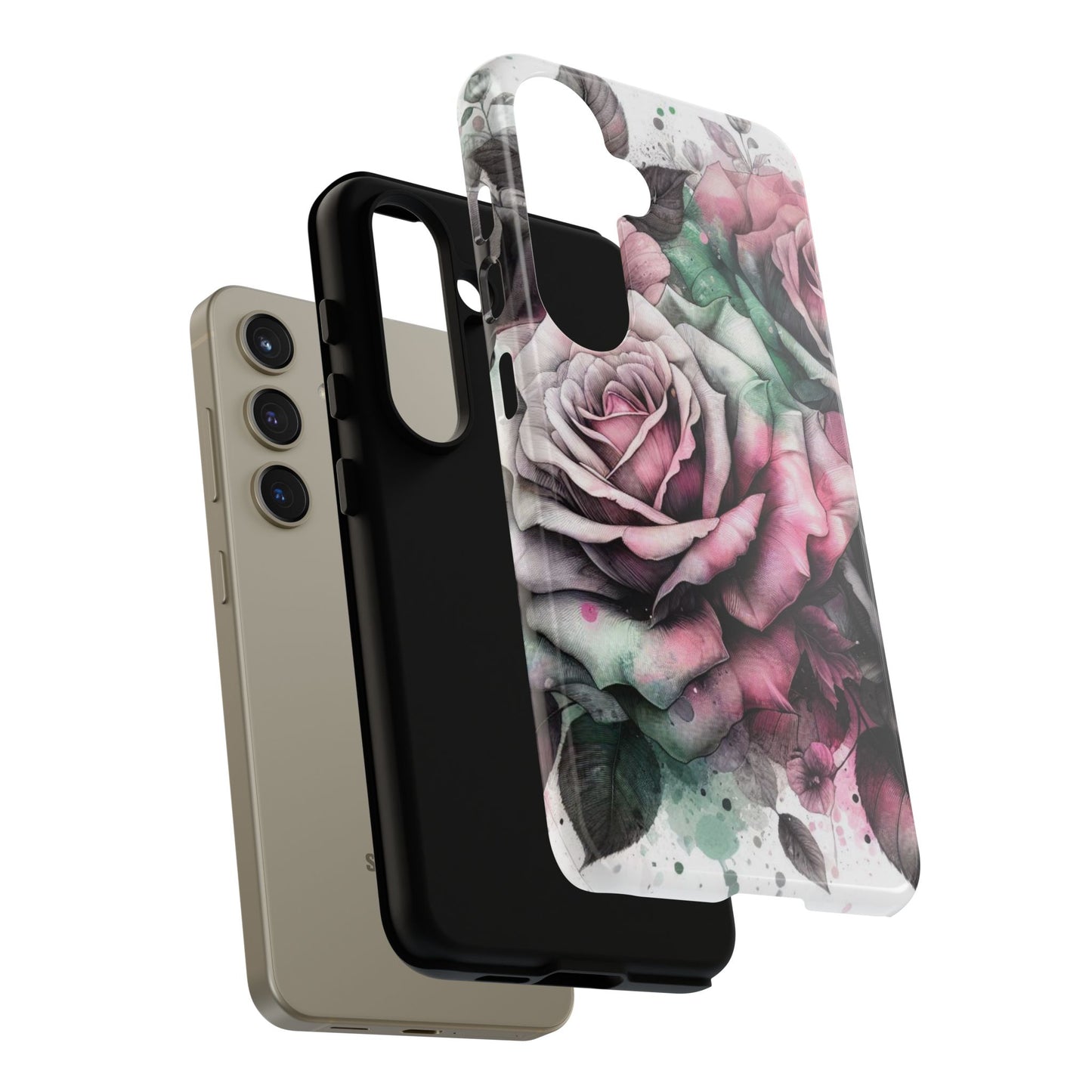 Rosy Romance Art Mobile Case
