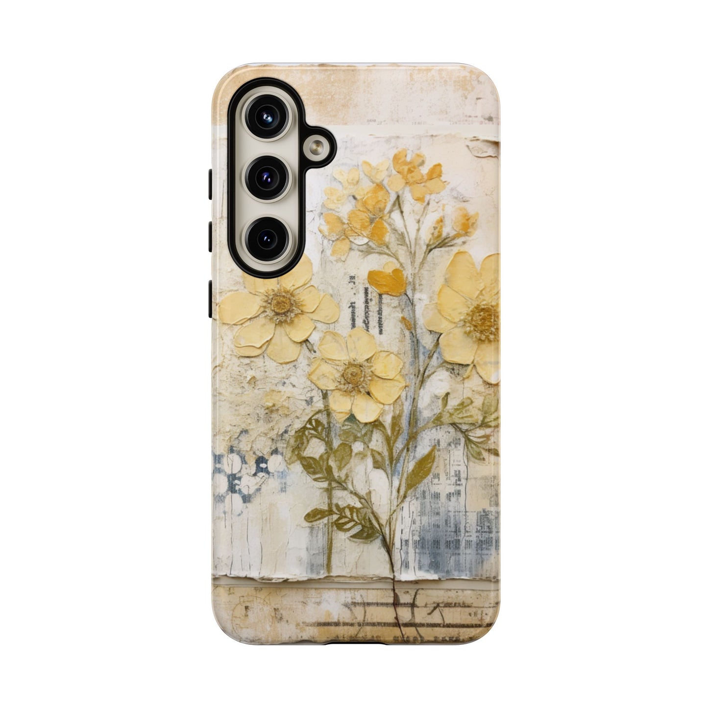 Vintage Botanical Floral Mobile Case