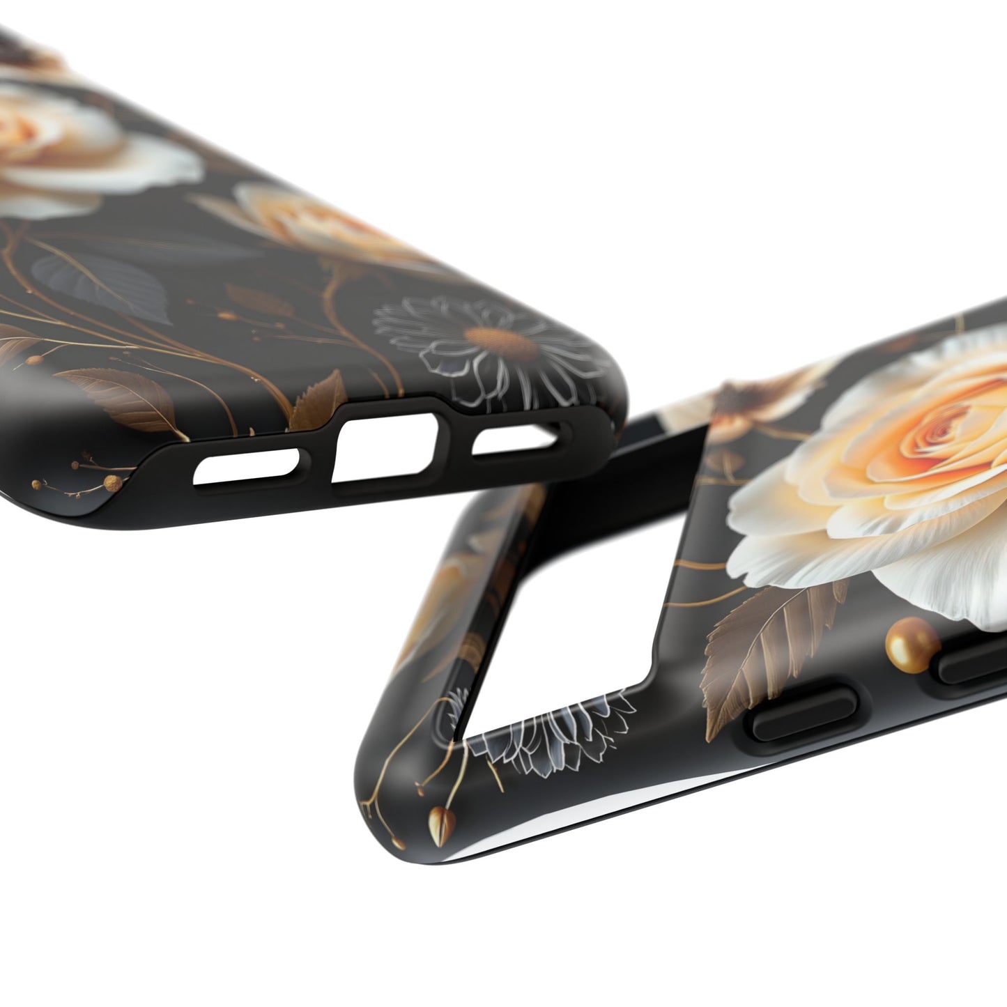 Elegant 3D Floral Design, Botanical Phone Case design for Iphone.
