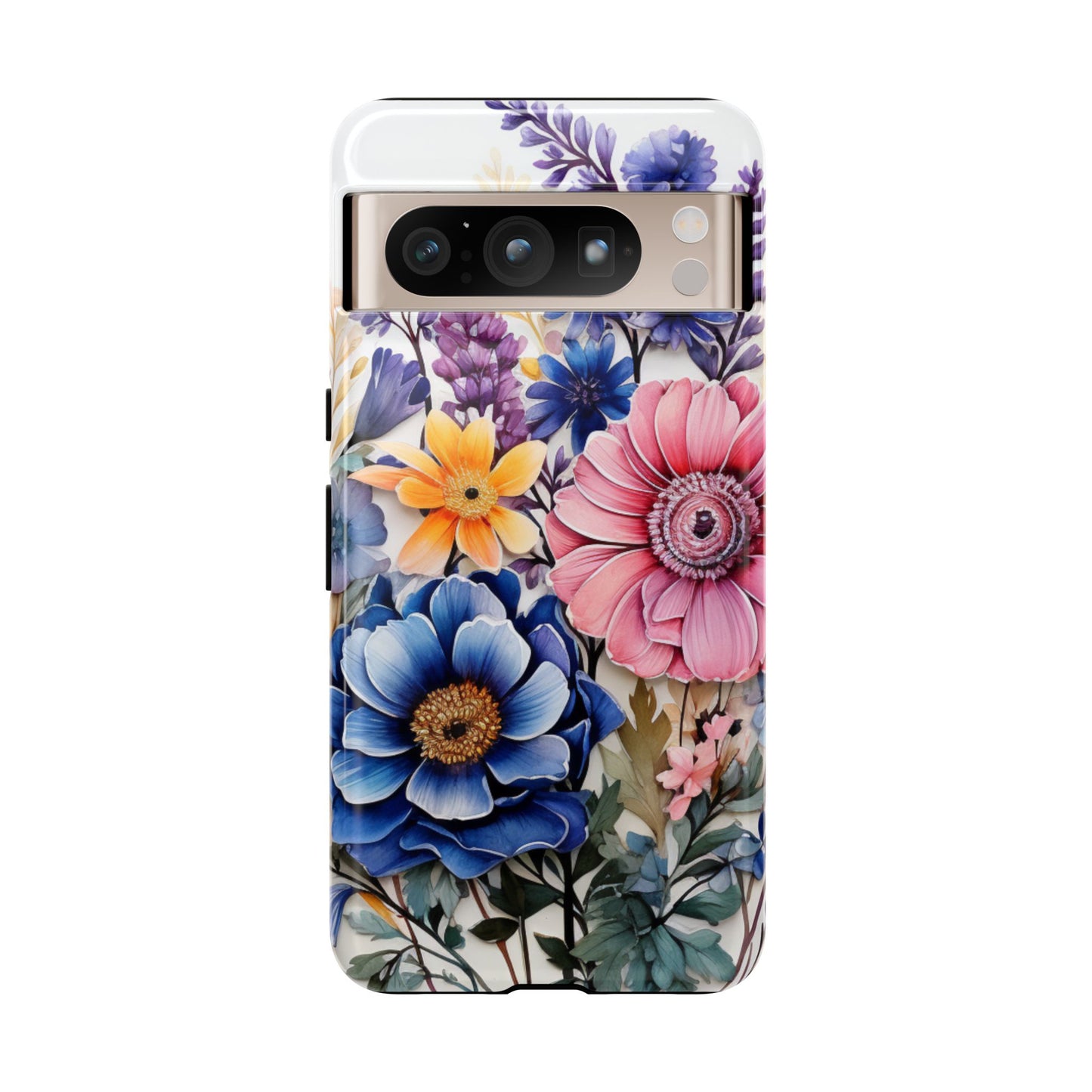 Elegant Floral Bouquet Mobile Case – Vibrant Botanical Art