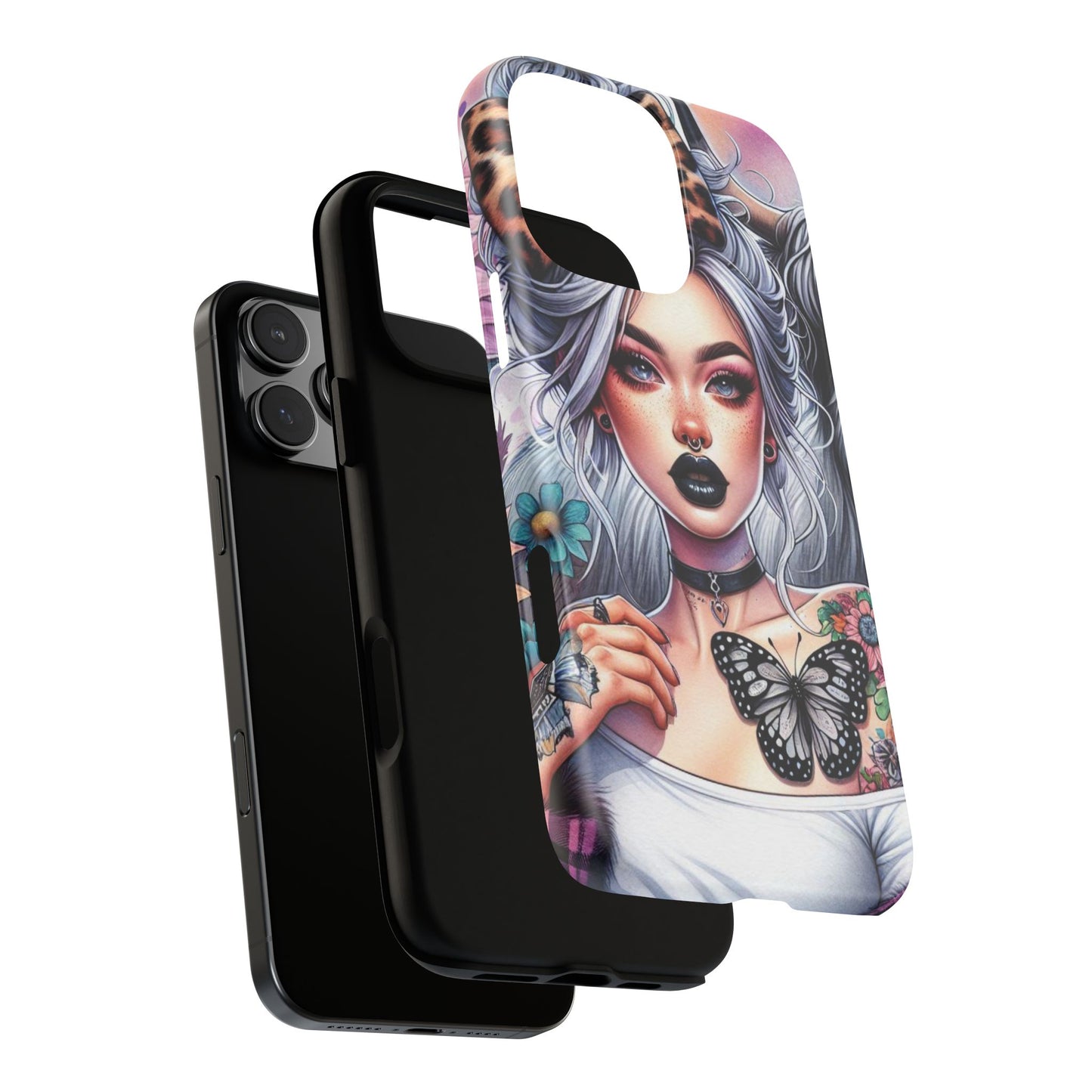 Wild Spirit – Gothic Chic & Nature Fusion Mobile Cover