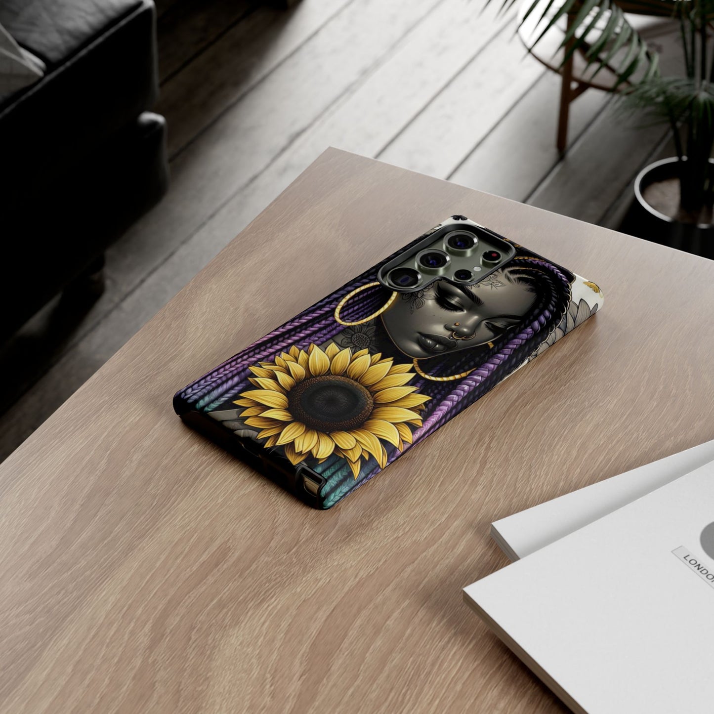 Sunflower Soul Art Mobile Case
