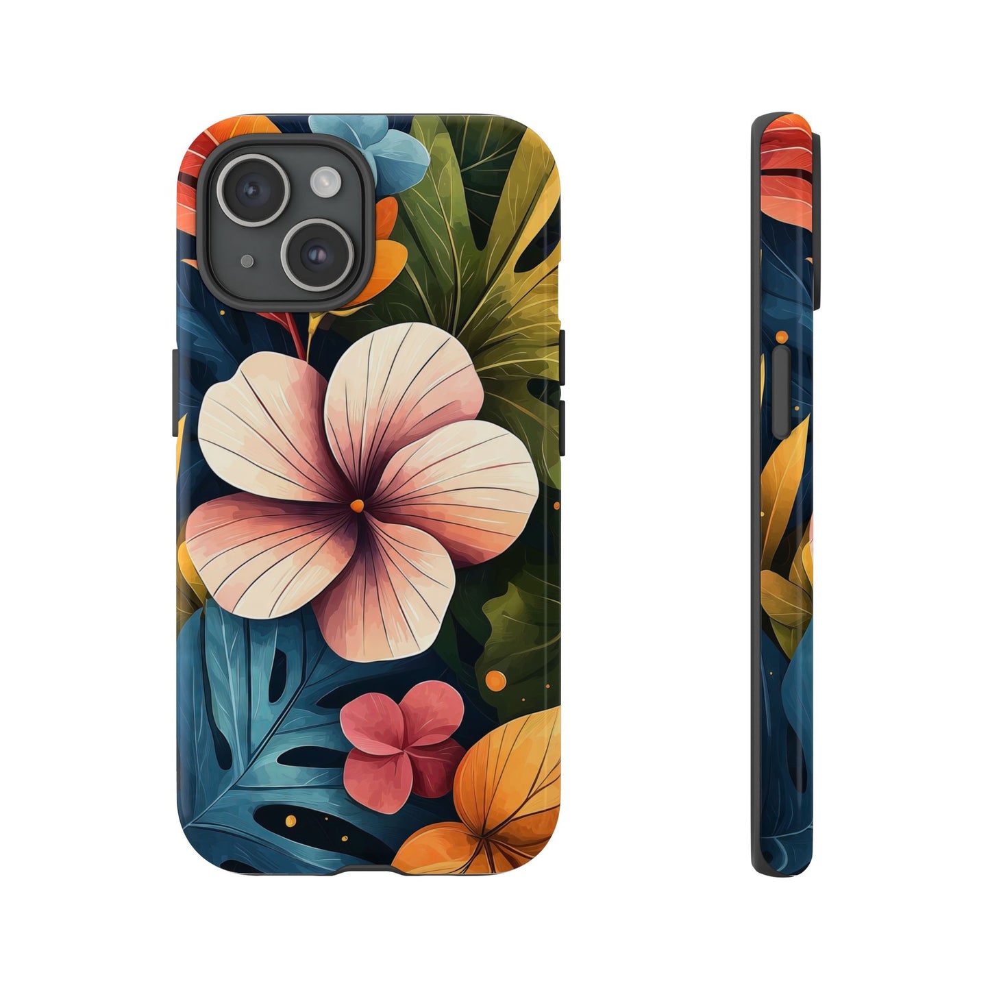 Paradise Bloom Floral Phone Case | Lush Tropical Style for iPhone, Pixel & Samsung