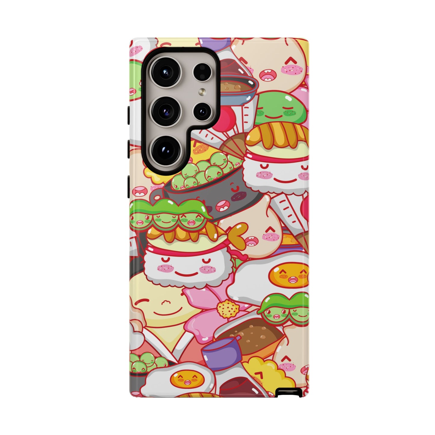 Kawaii Food Lover's Phone Case – iPhone, Google Pixel, Samsung