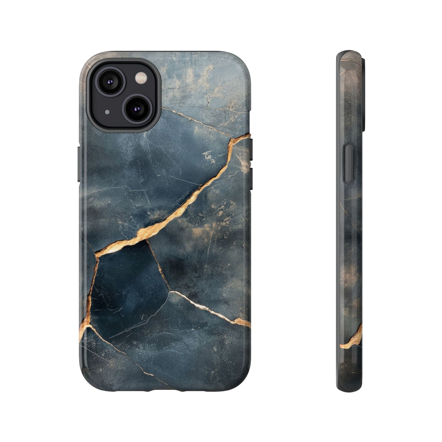 Cracked Marble Stone Phone Case for iPhone, Samsung & Google Pixel