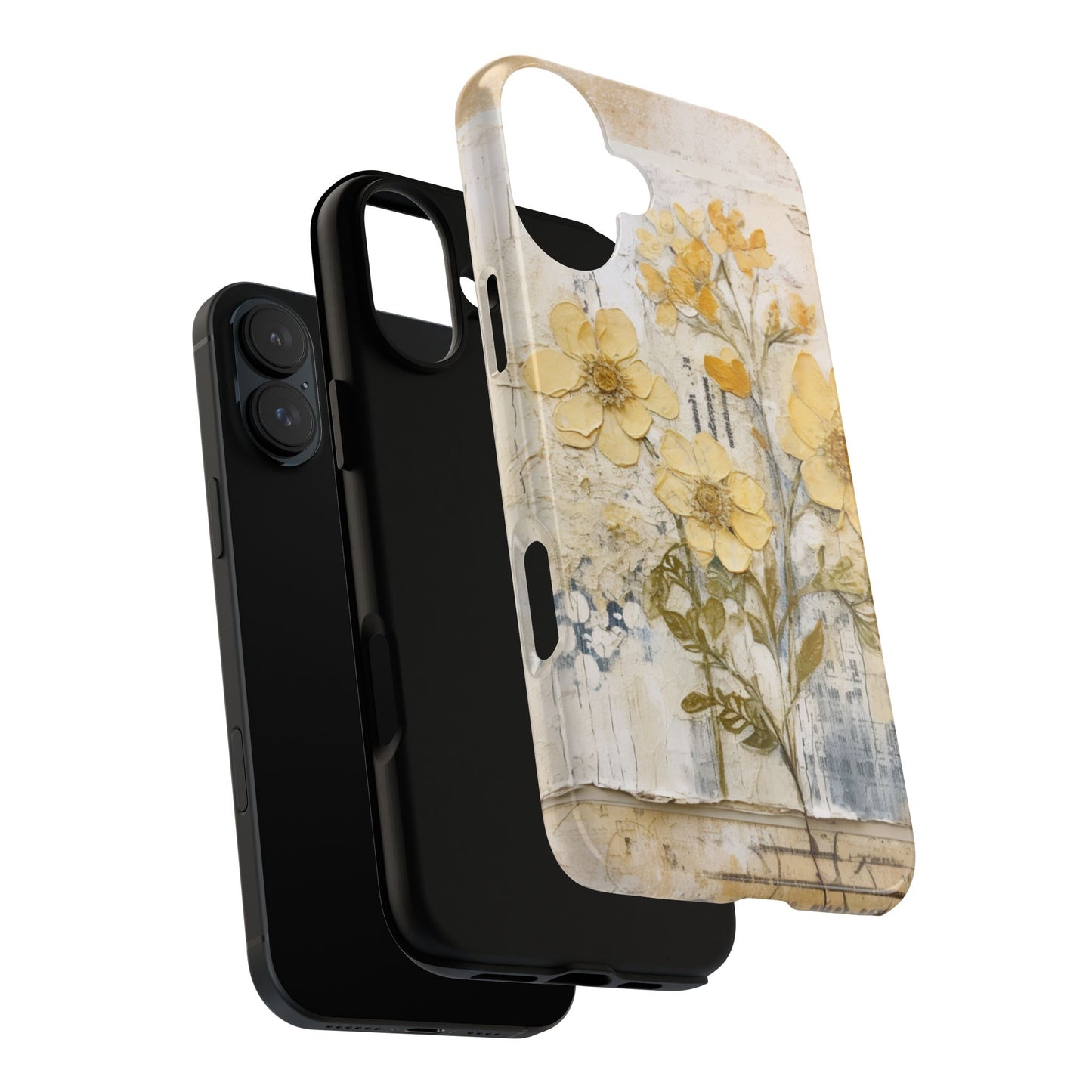 Vintage Botanical Floral Mobile Case