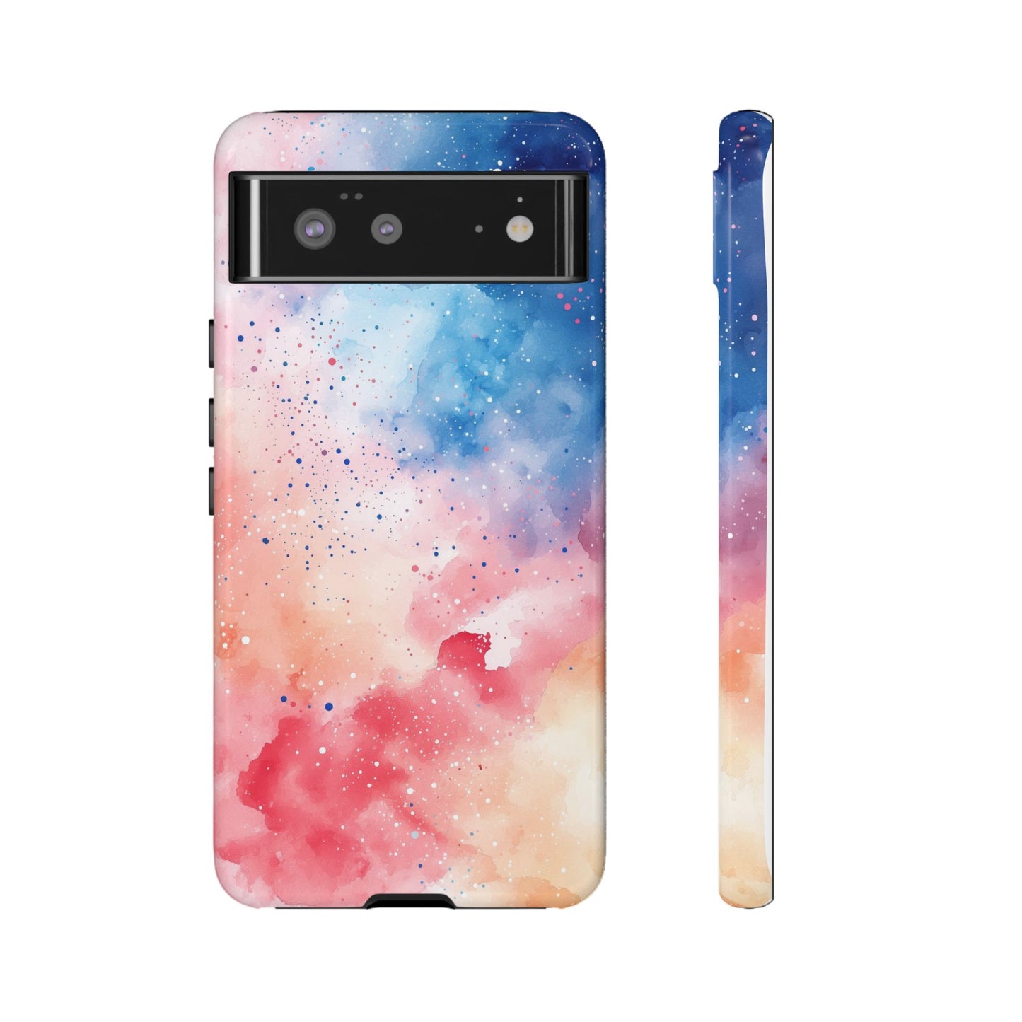 Celestial Haze – Vibrant Watercolor Phone Case for iPhone, google Pixel & Samsung