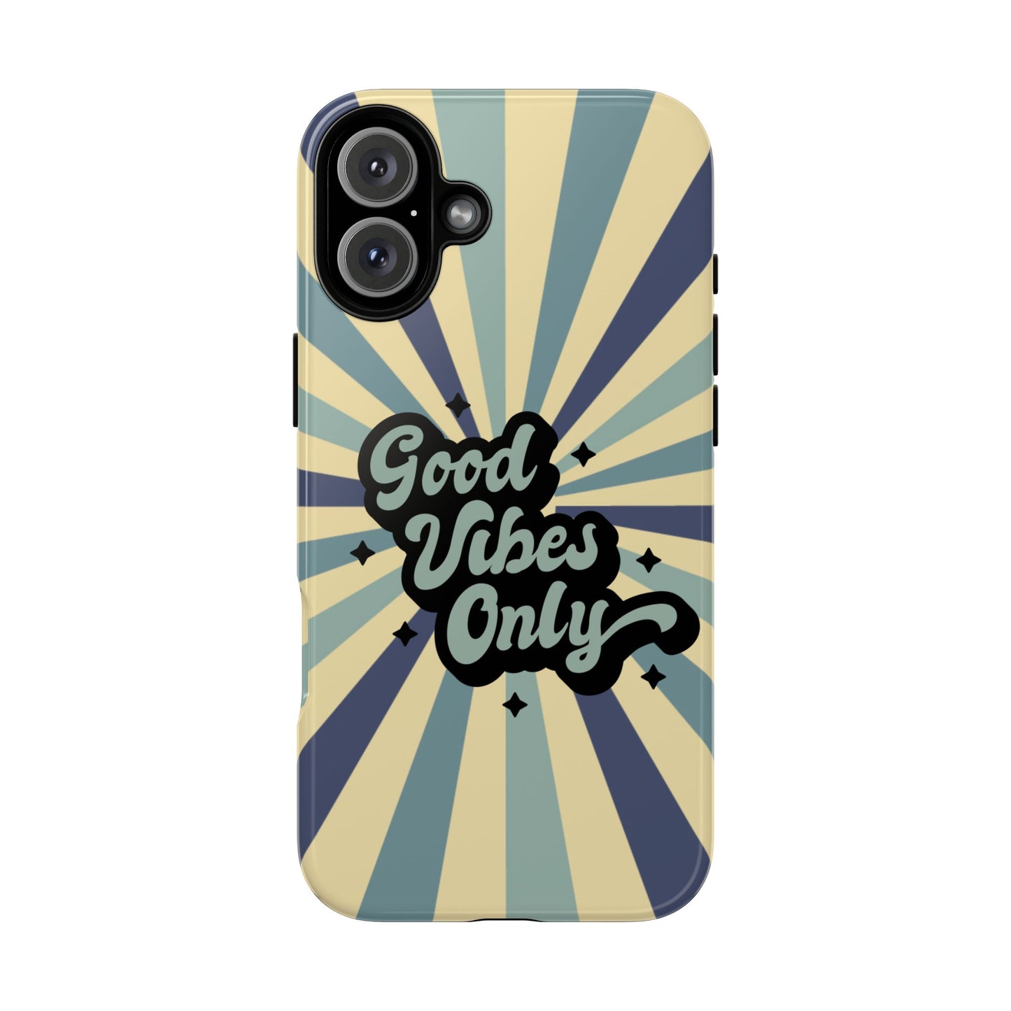 Retro "Good Vibes Only" Phone Case β Vintage Aesthetic for iPhone, Samsung & Google Pixel
