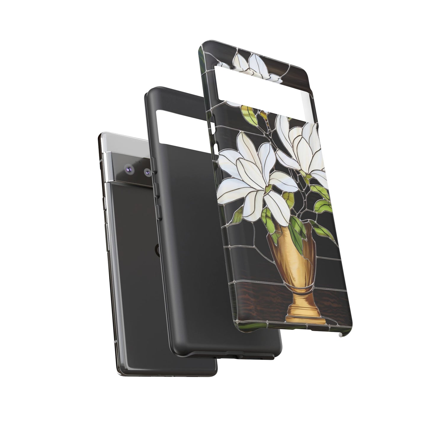 Stained Glass Floral Phone Case