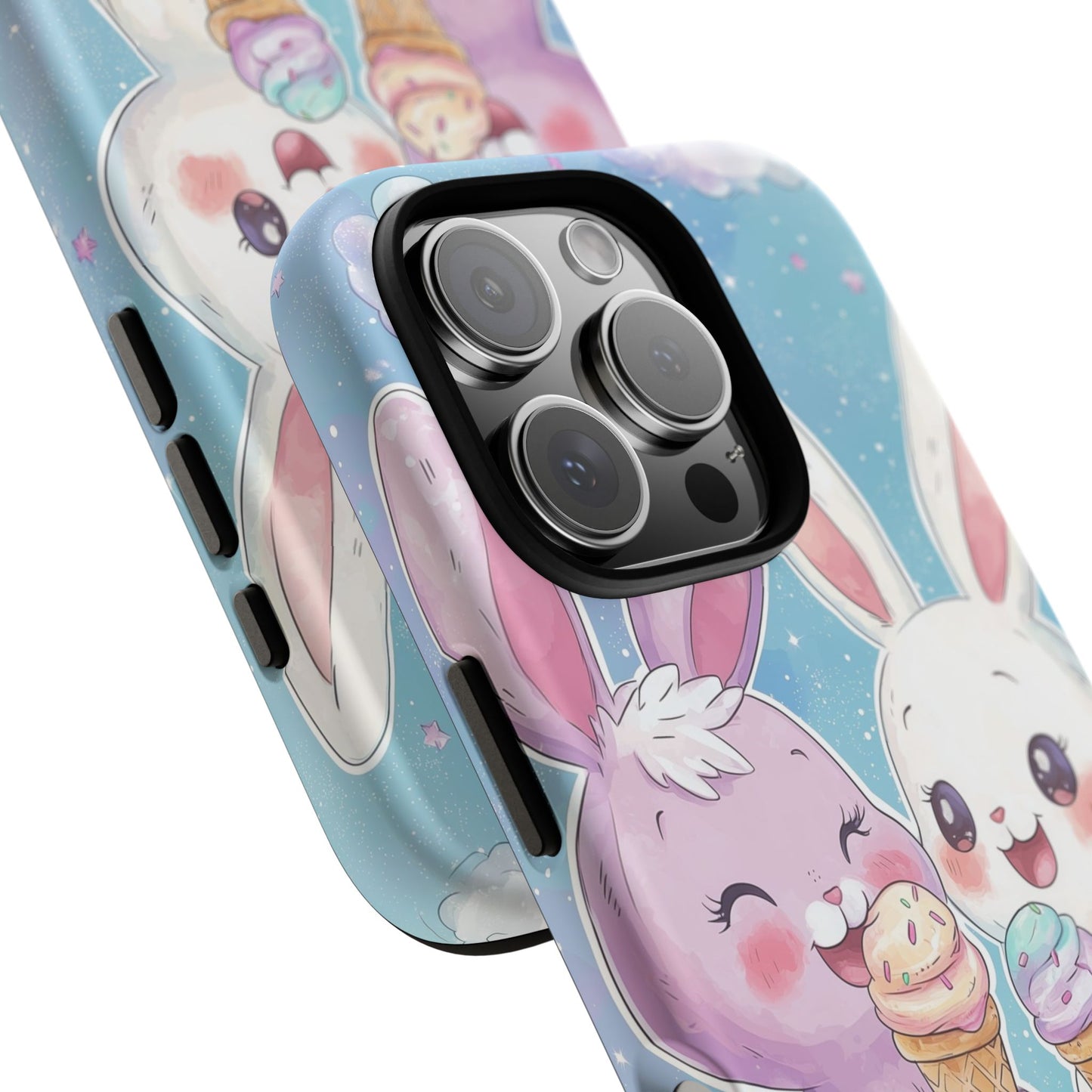 Sweet Bunny Bliss - Kawaii Anime Phone Case for iPhone, Samsung, Google Pixel