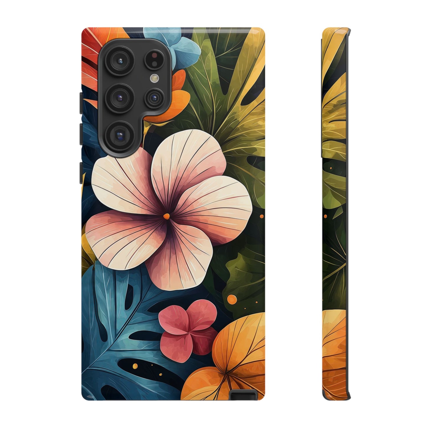 Paradise Bloom Floral Phone Case | Lush Tropical Style for iPhone, Pixel & Samsung