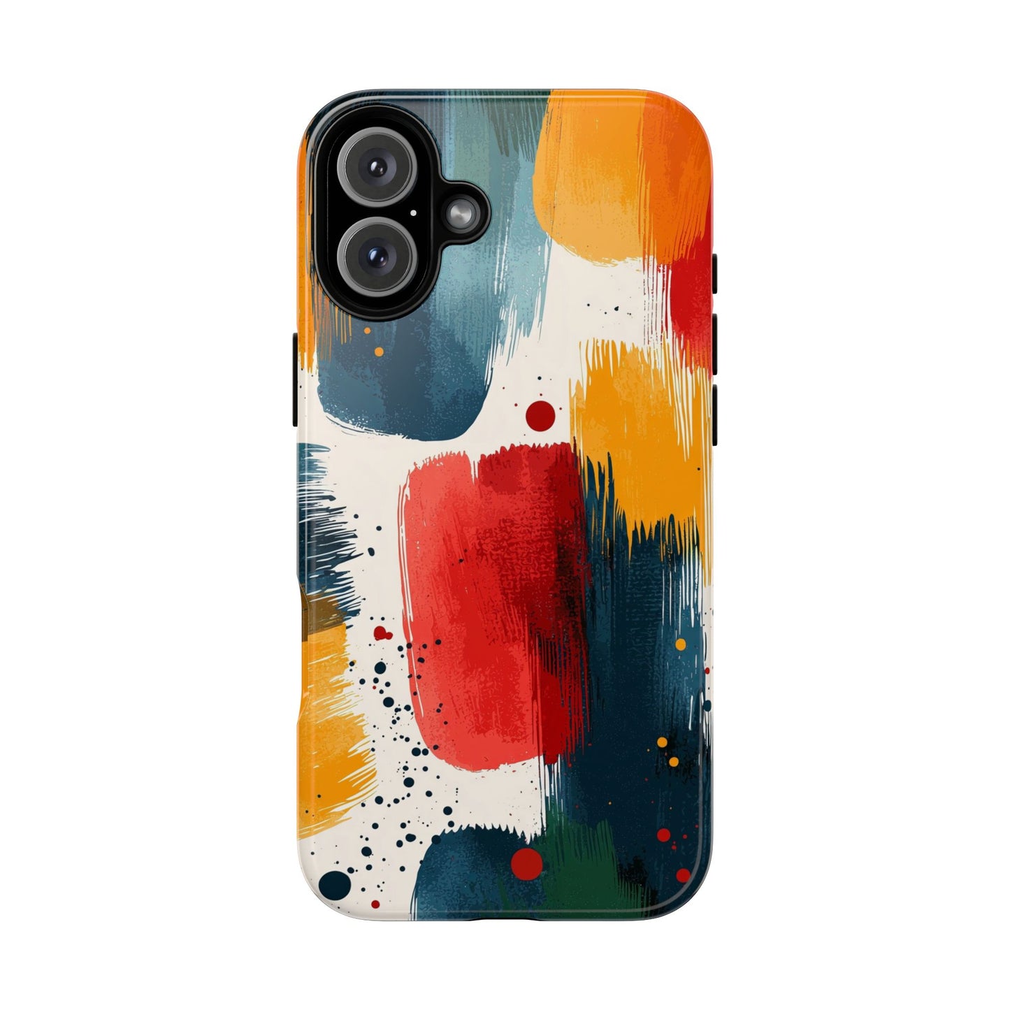 Color Burst Abstract Brushstroke Phone Case for iPhone, Samsung & Pixel