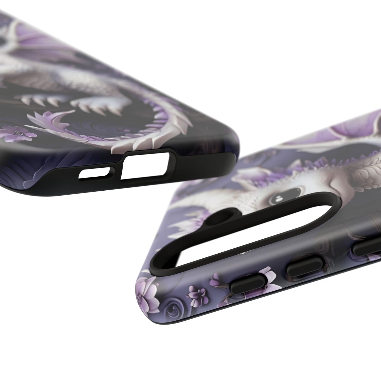 Charming Young Dragon on a Branch Phone Case Design