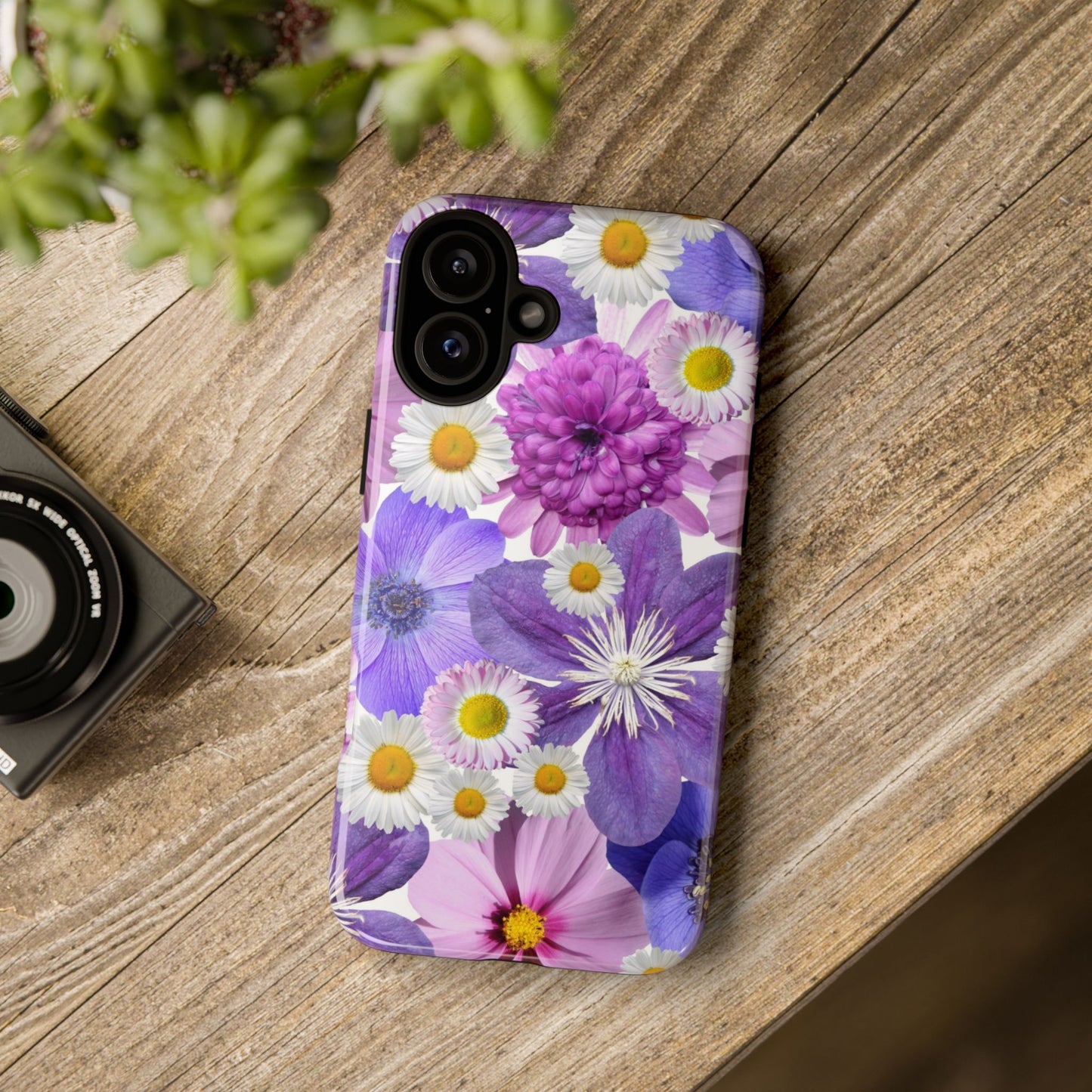 Lavender Blossom Floral Mobile Case