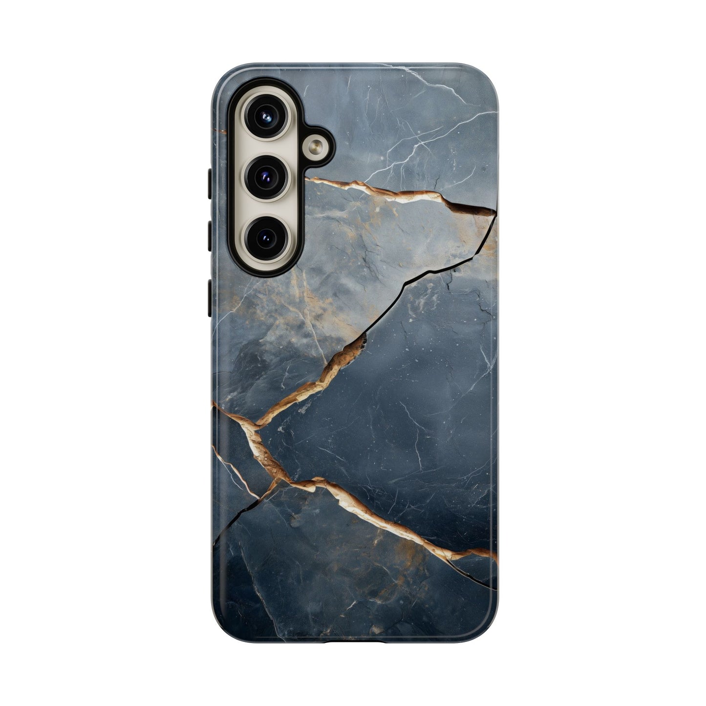 Cracked Marble Stone Phone Case for iPhone, Samsung & Google Pixel