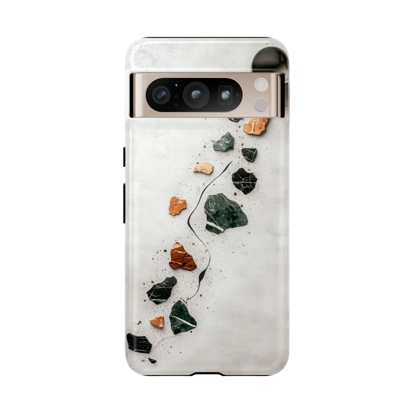 Minimalist Terrazzo Flow Phone Case for iPhone, google Pixel & Samsung