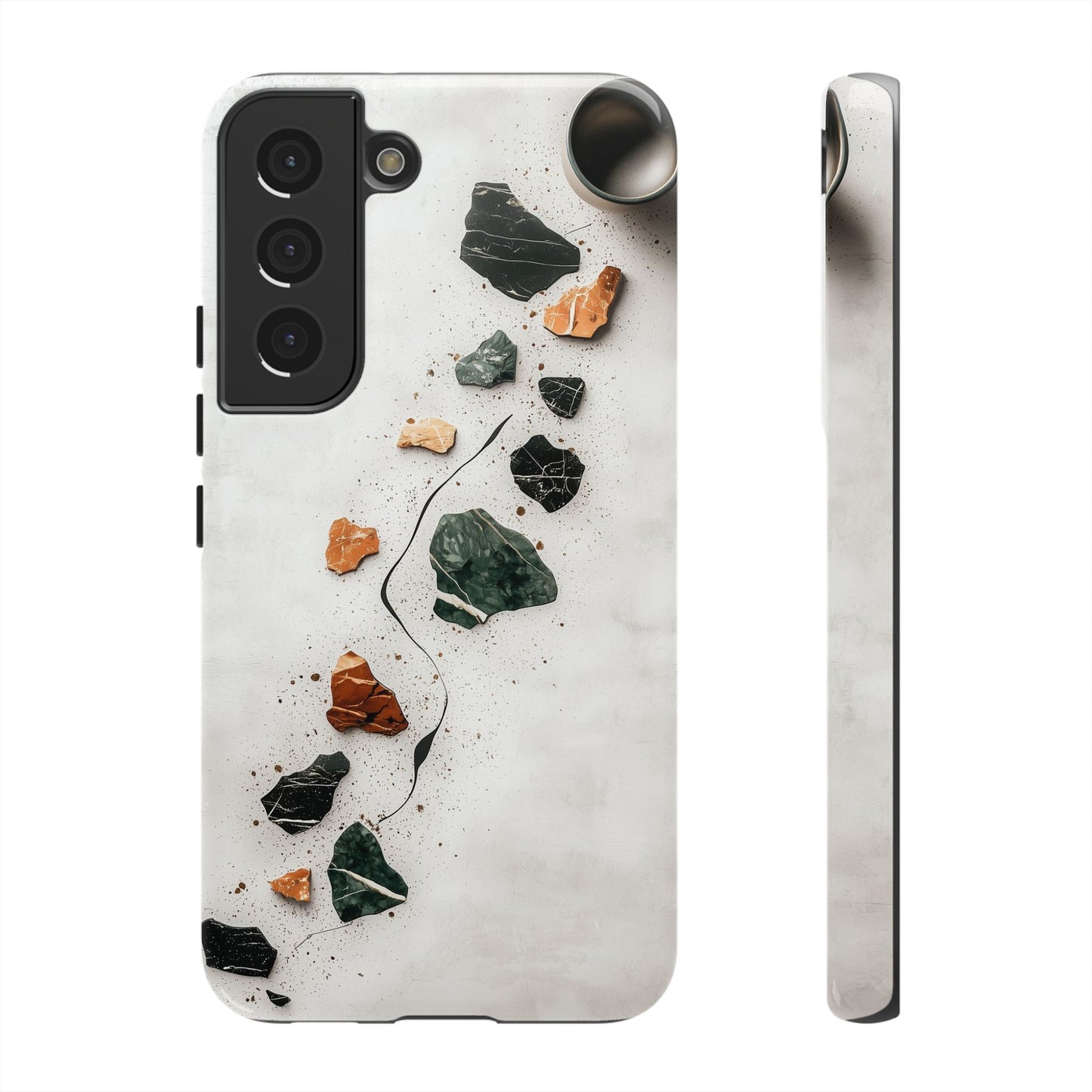 Minimalist Terrazzo Flow Phone Case for iPhone, google Pixel & Samsung