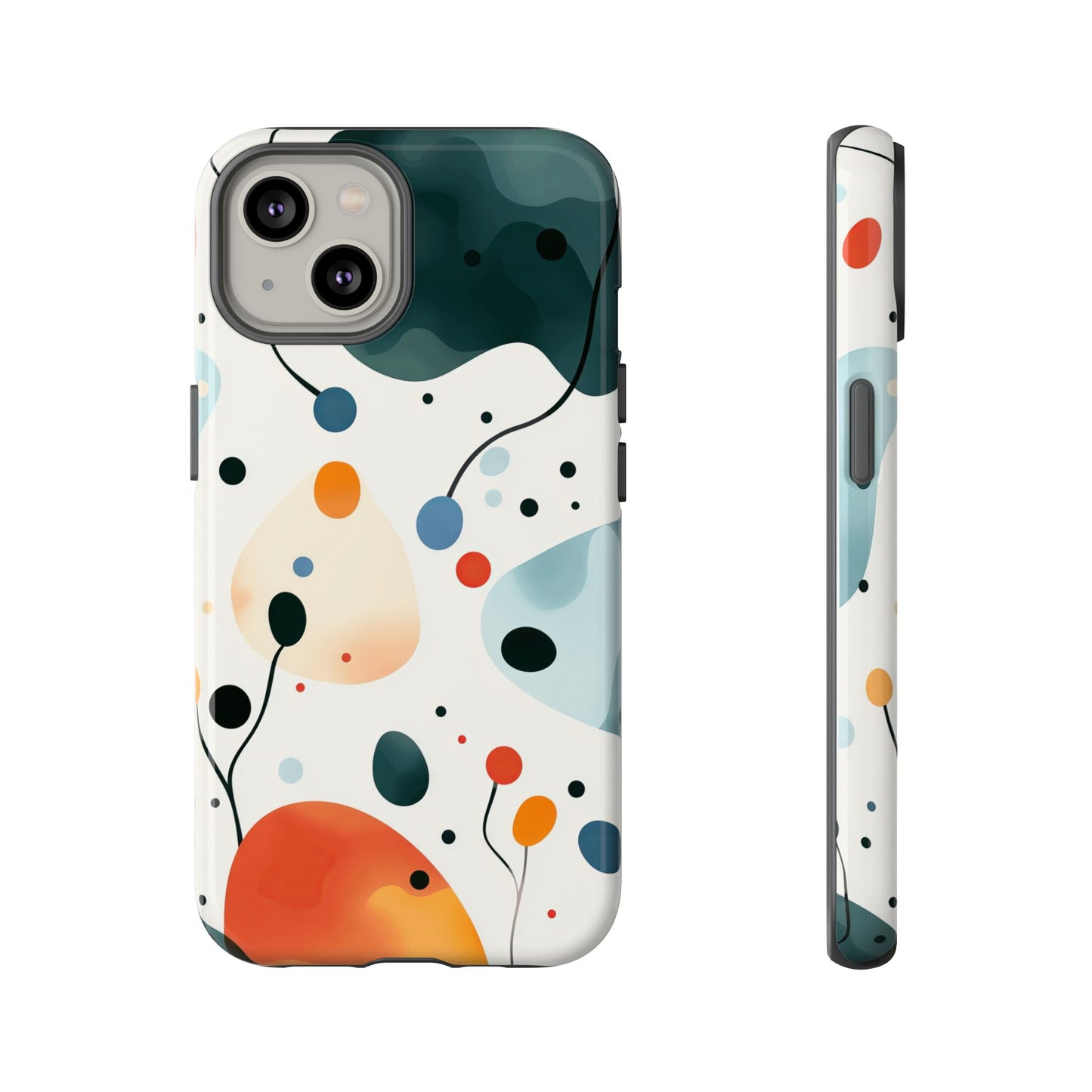 Neural Bloom – Organic Abstract Art Phone Case – iPhone, Google Pixel, Samsung