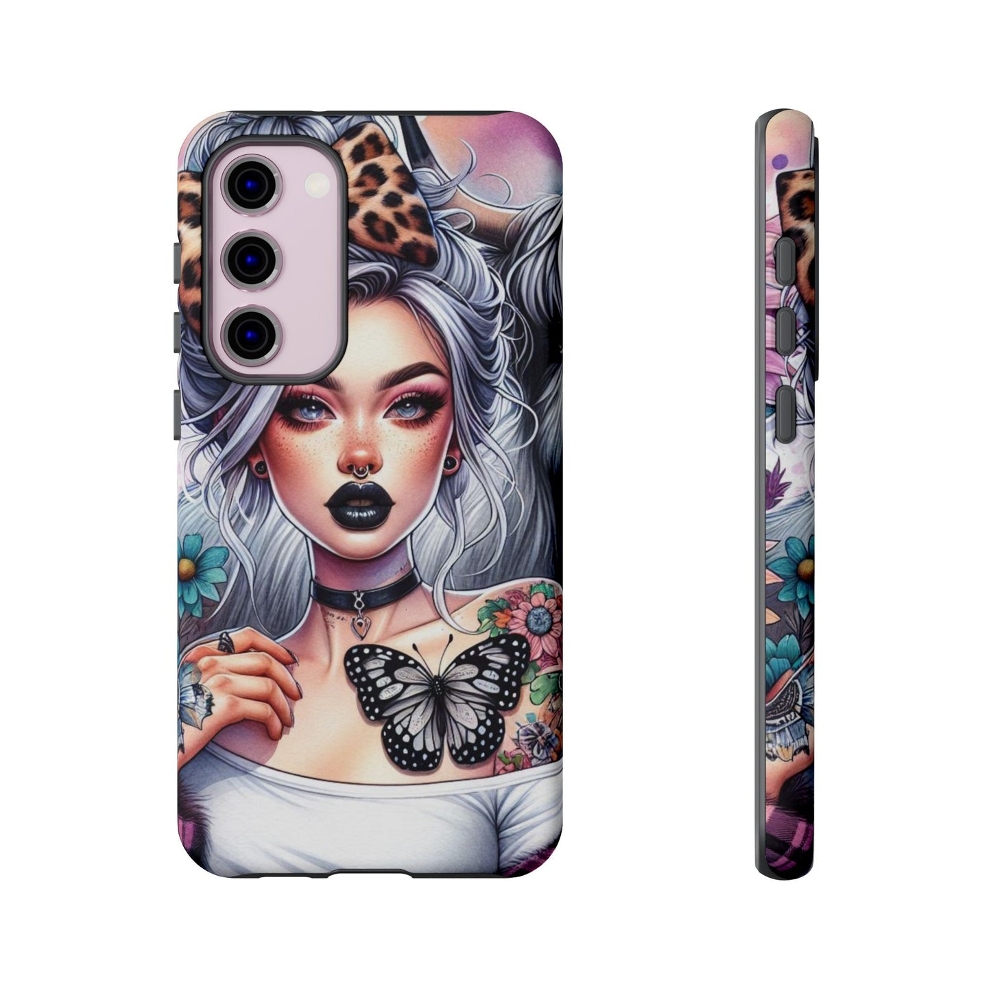 Wild Spirit – Gothic Chic & Nature Fusion Mobile Cover